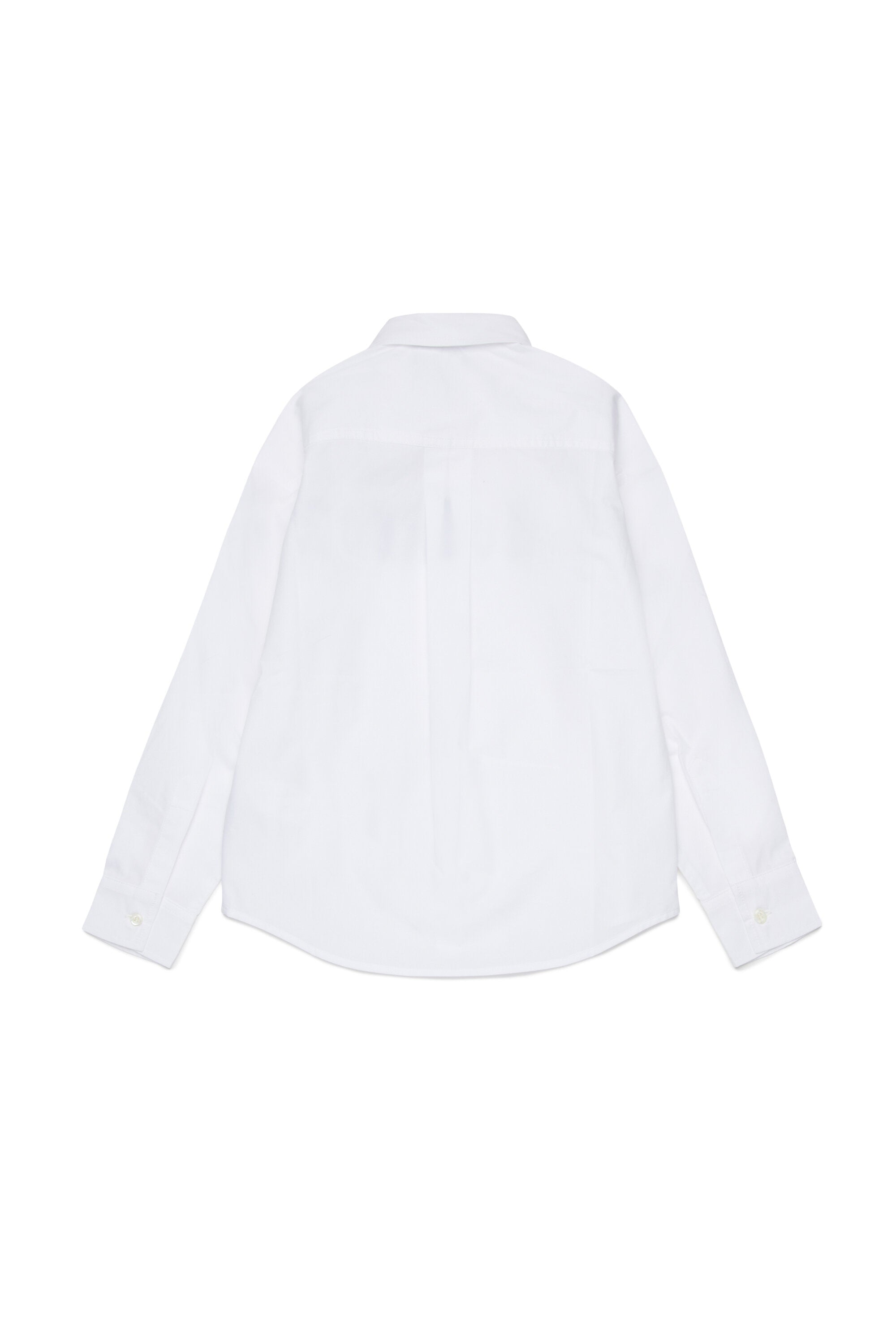Camisa de popelina con logotipo brillante