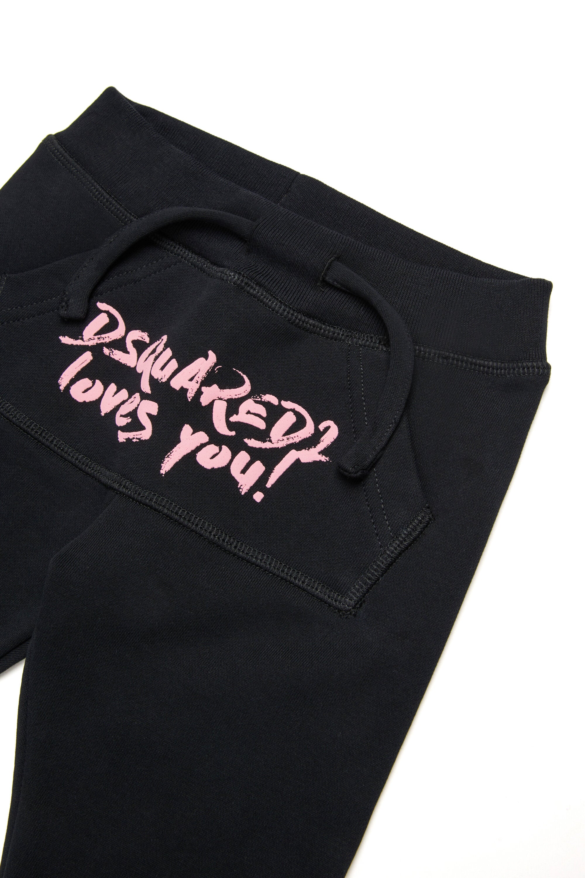 Dsquared2 Loves You fleece jogger pants