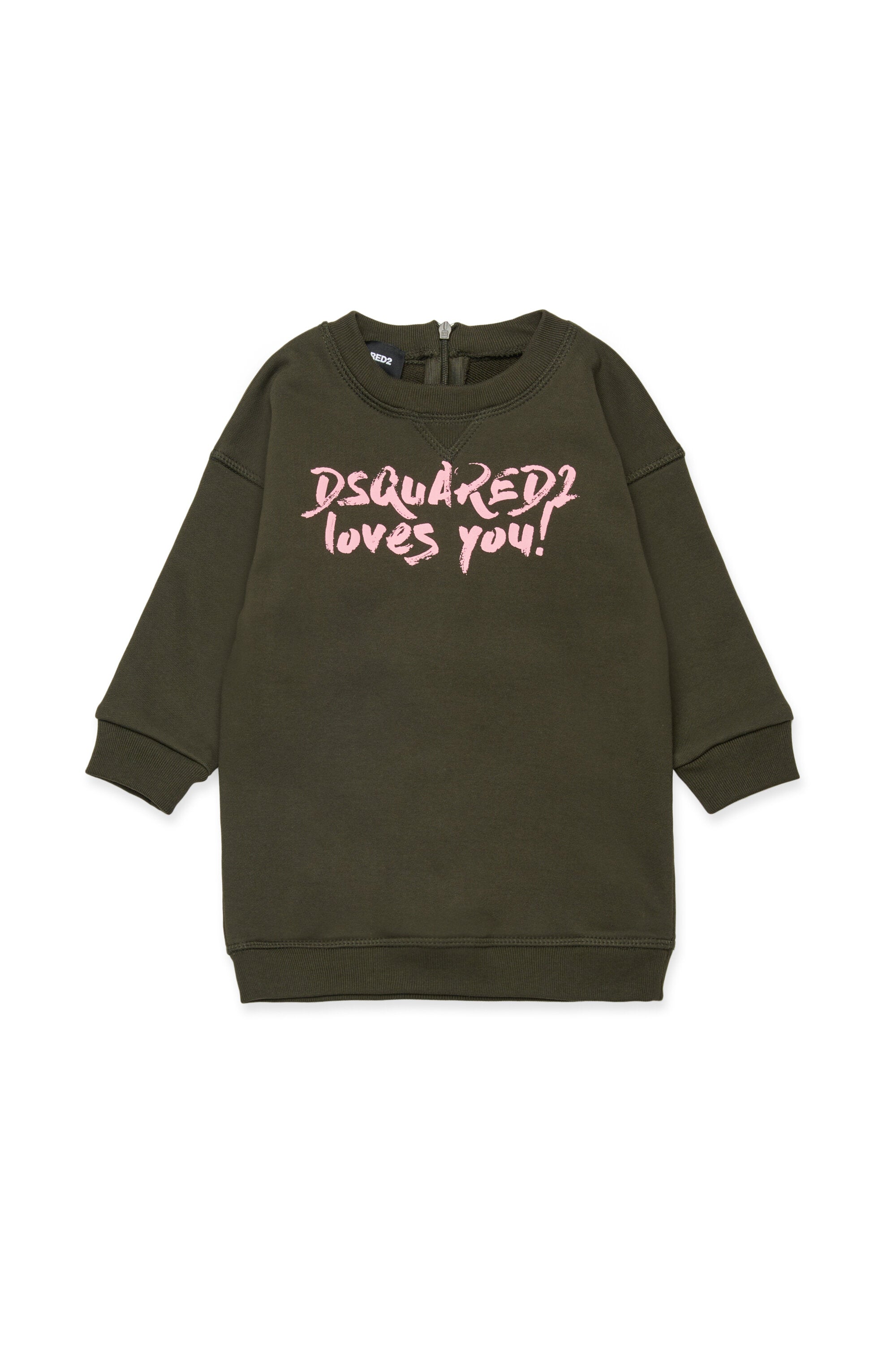 Dsquared2 Loves You maxi-vestido sudadera