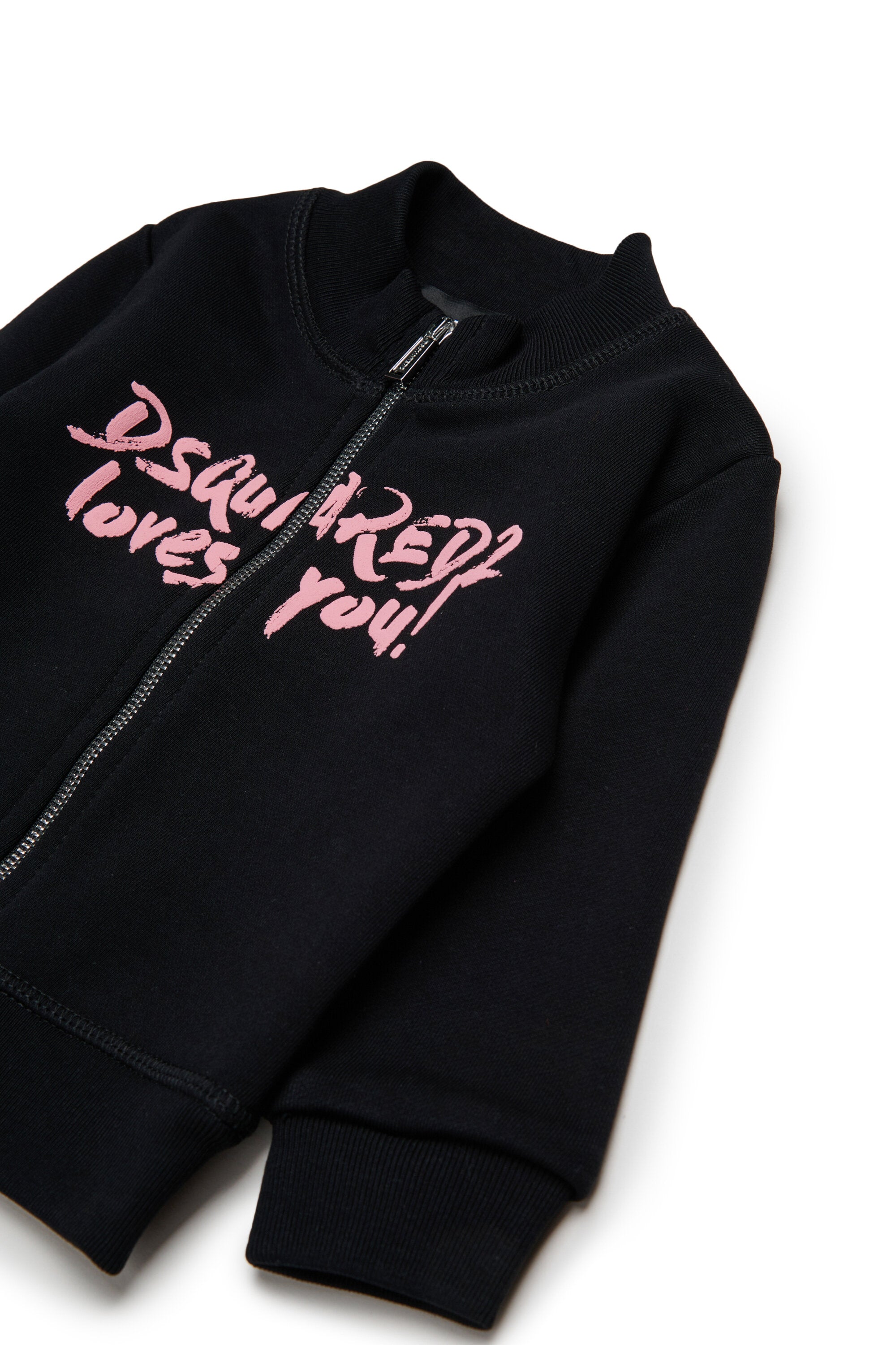 Dsquared2 Loves You full zipper sweatshirt
