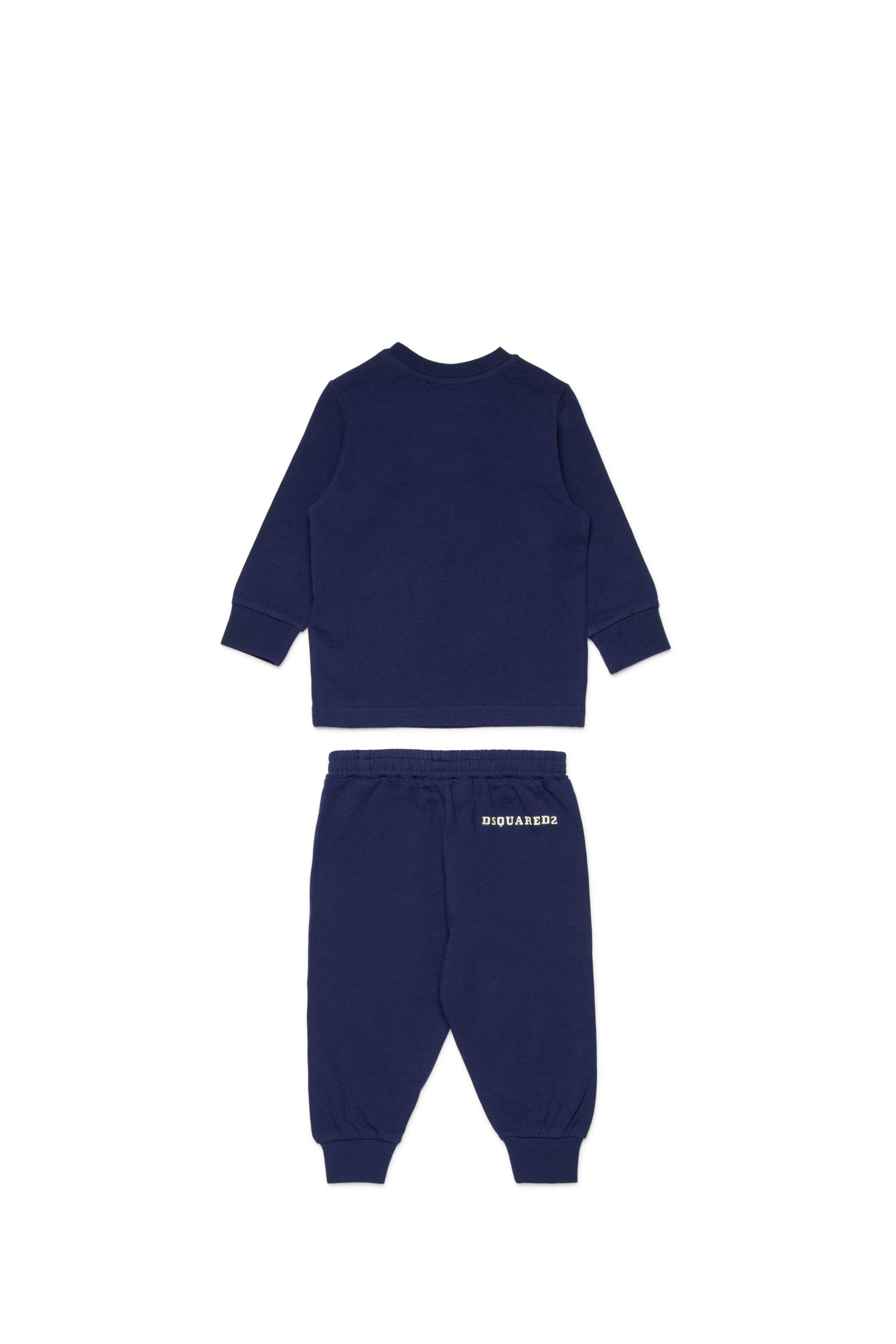 Long jersey jumpsuit with Brotherhoodhood print