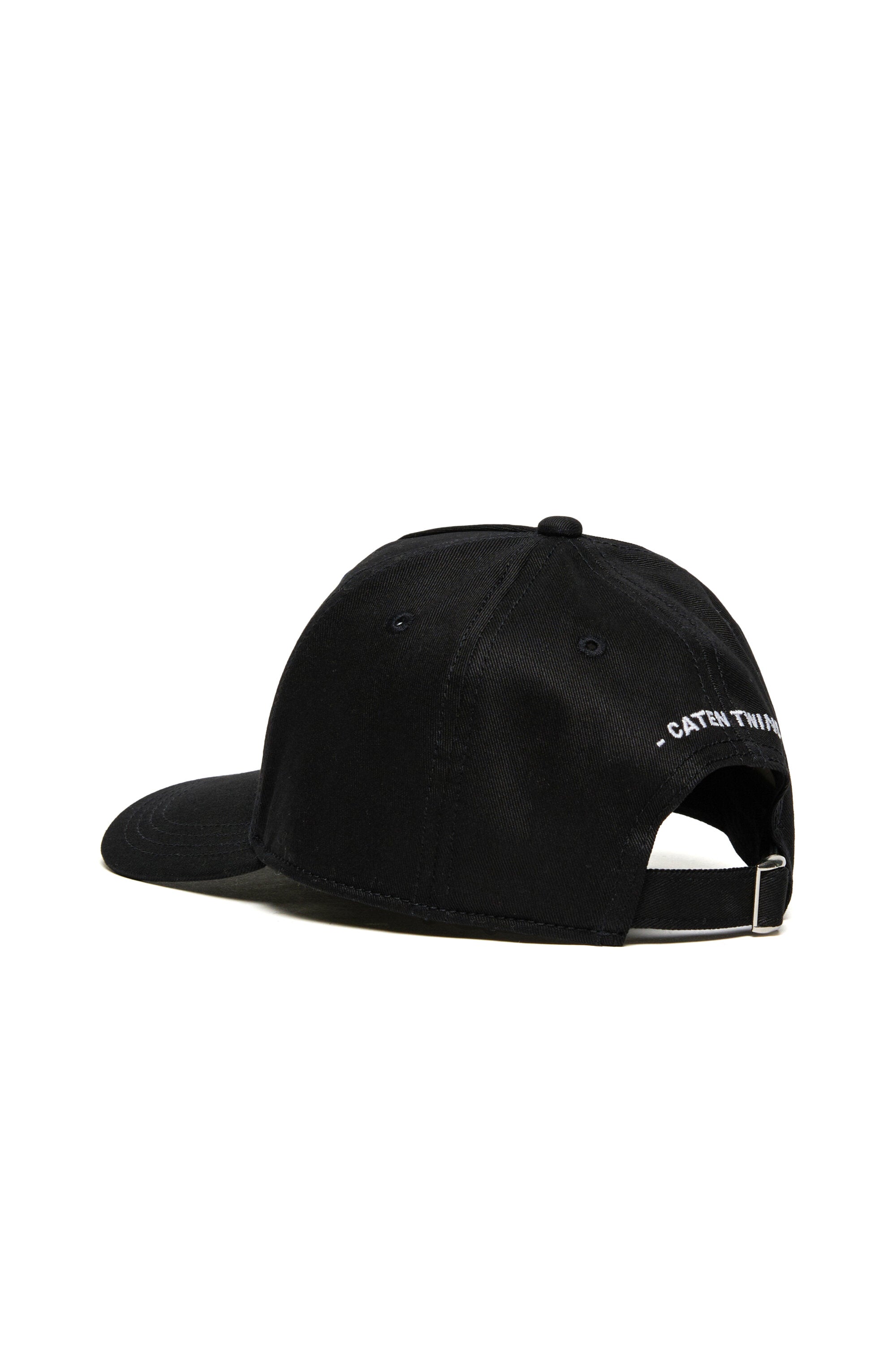 Gorra de béisbol de gabardina con parche del logotipo