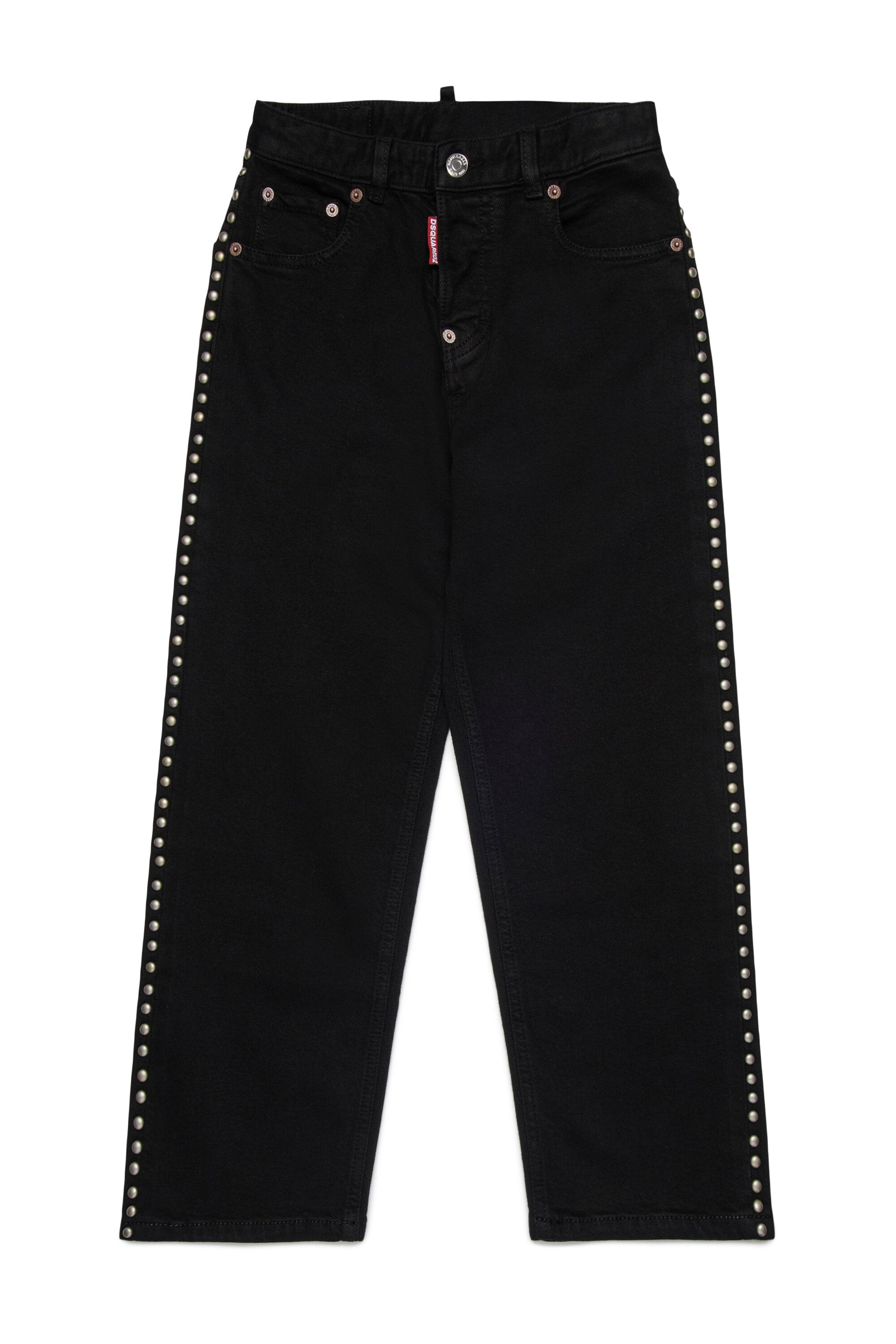 Regular black jeans with studs - Moose Lost