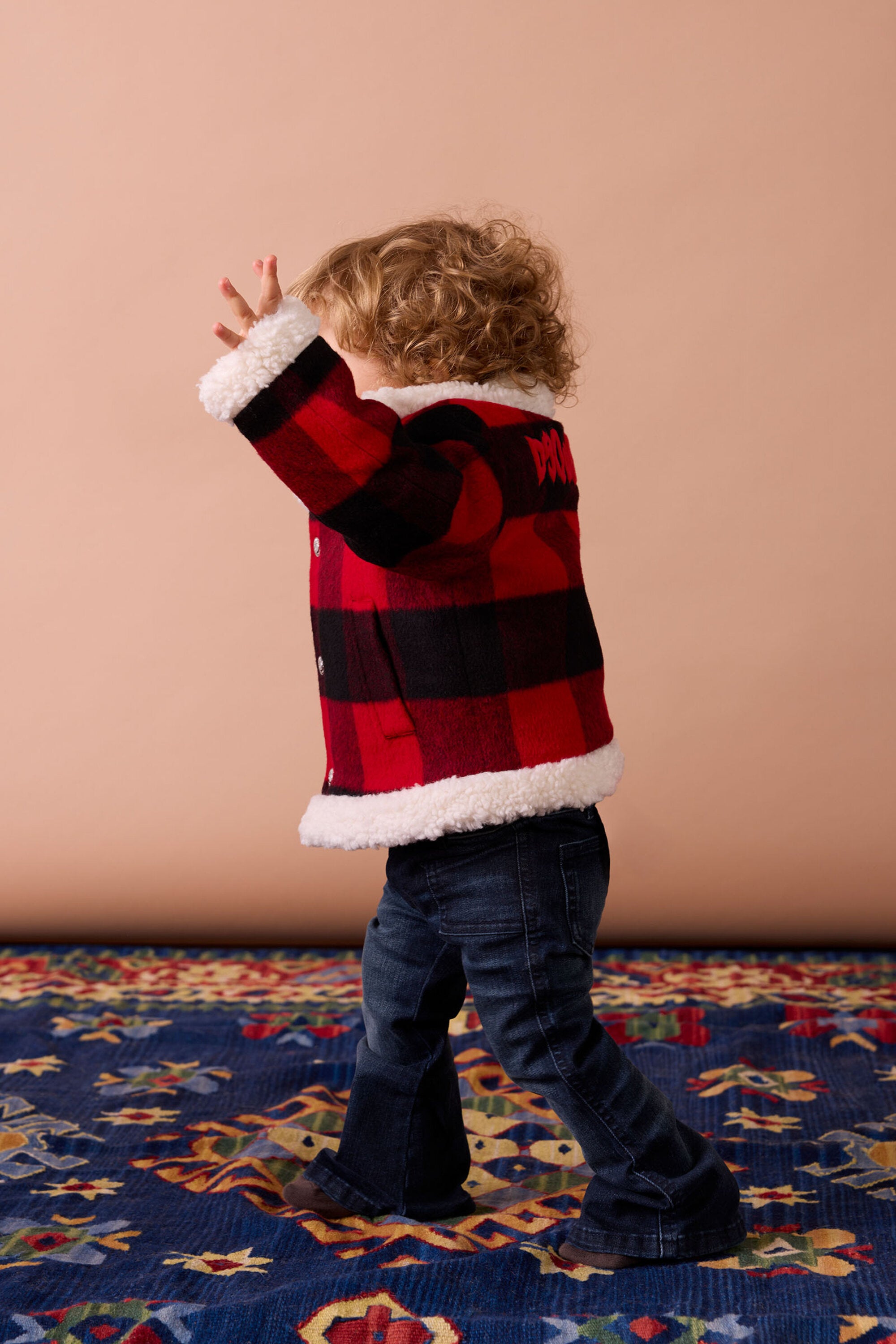 Chaqueta de franela a cuadros