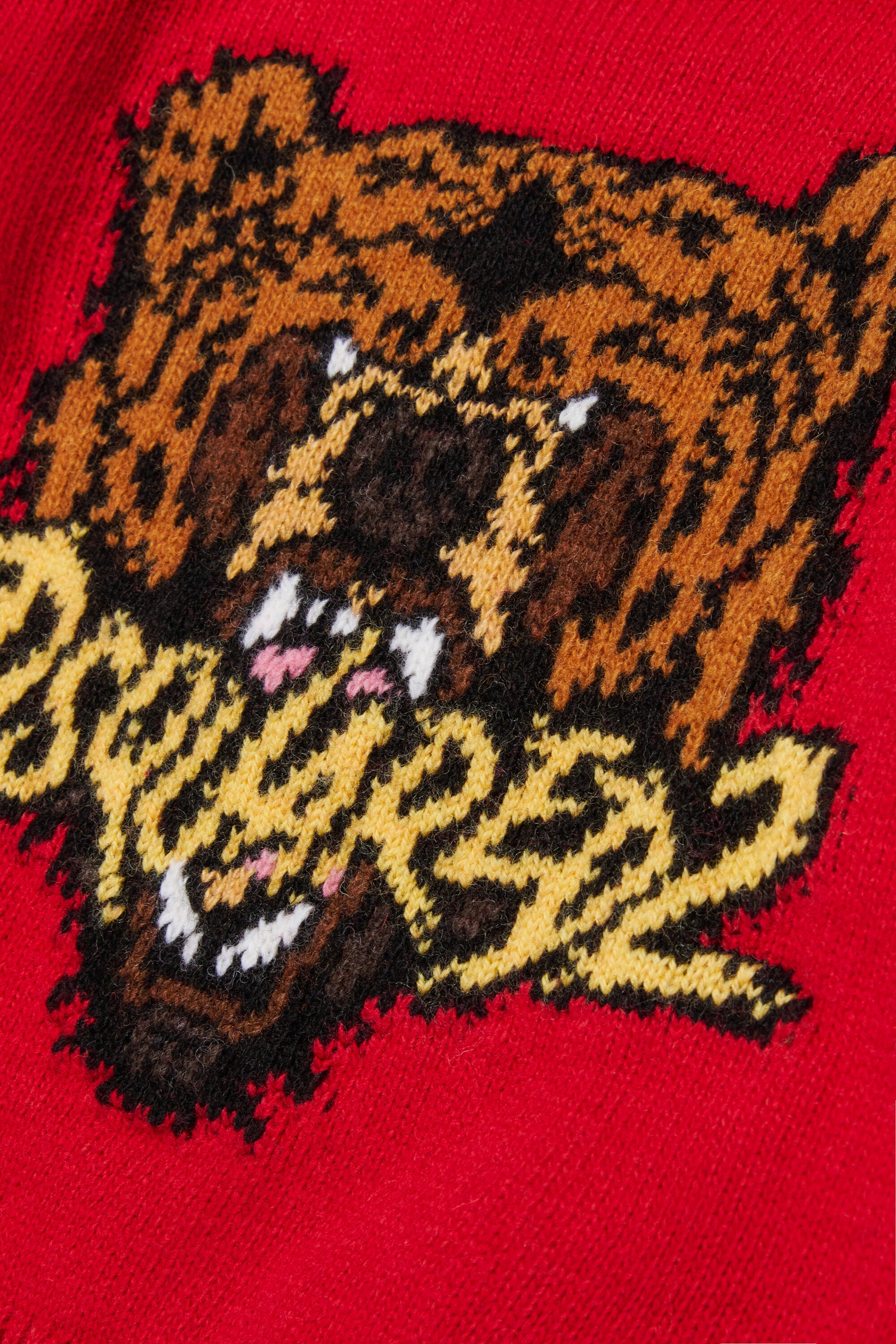 Jersey en mezcla de lana con gráficos del Oso