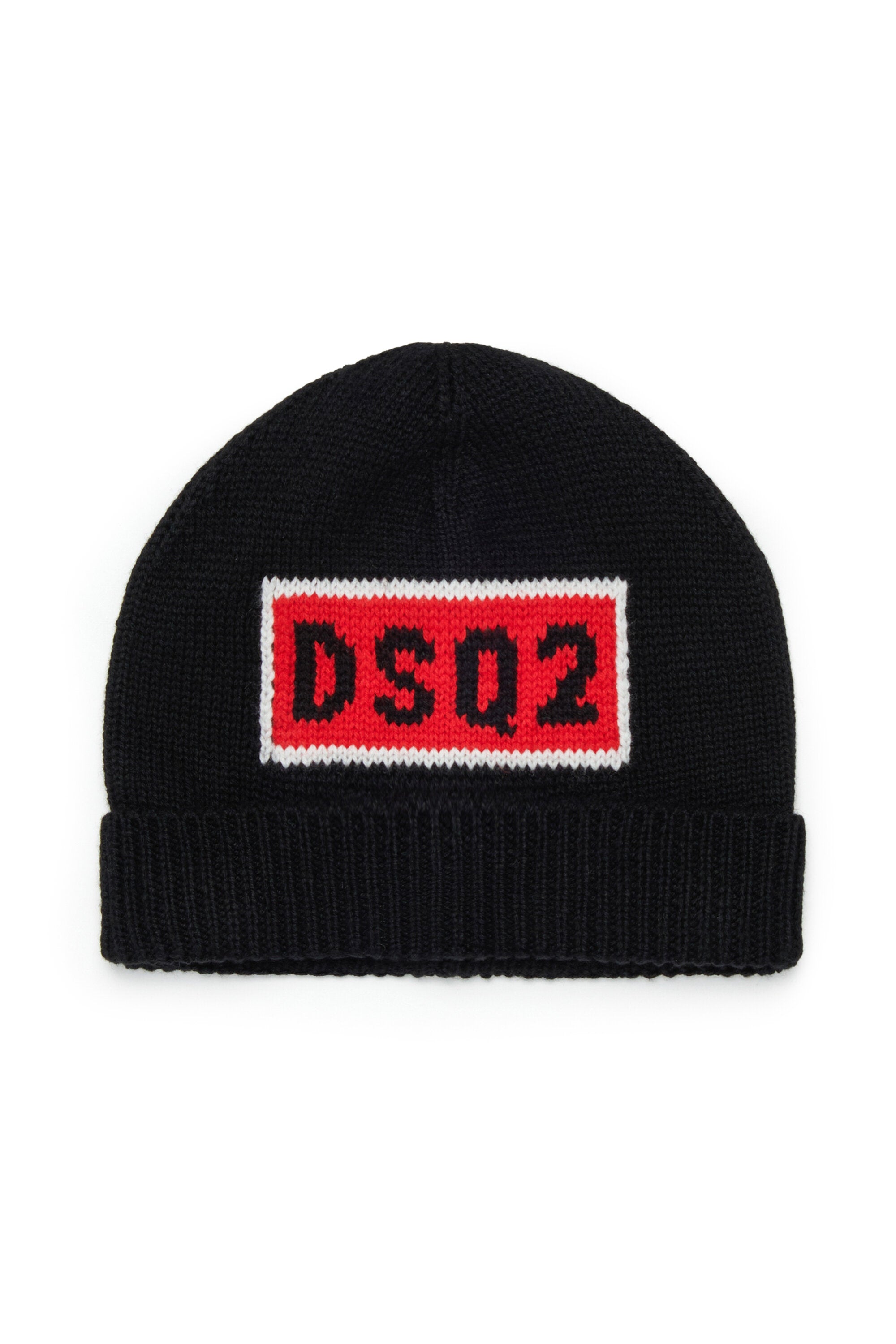 DSQ2 gorro de lana con logotipo