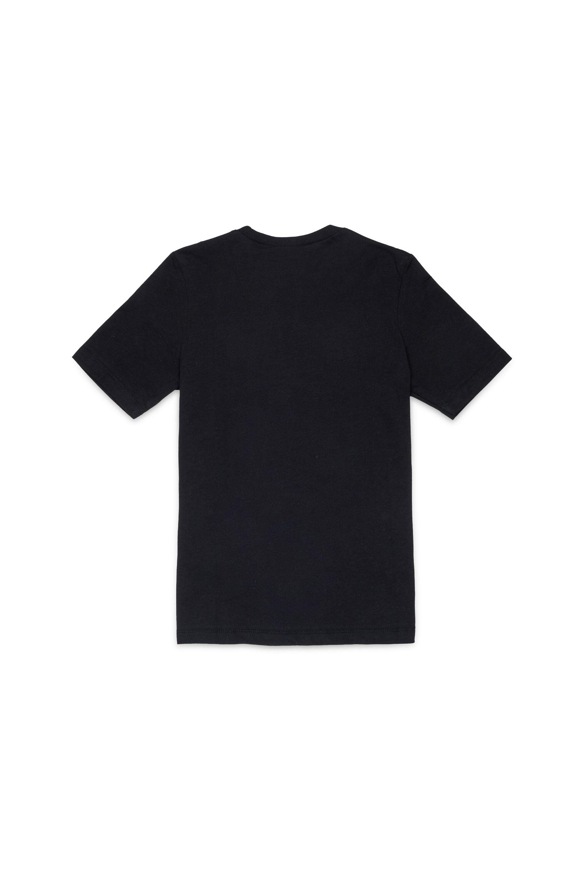 Camiseta de cuello redondo con logo