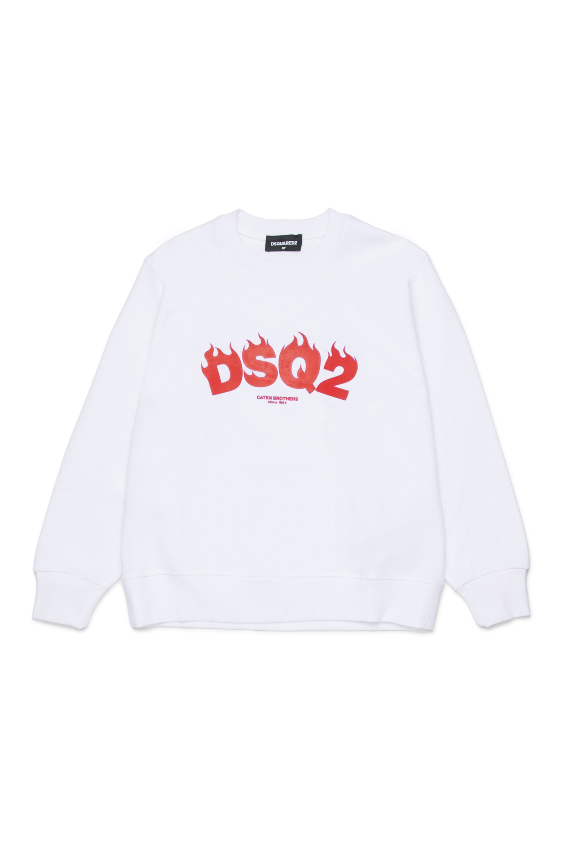 Crewneck sweatshirt with DSQ2 logo
