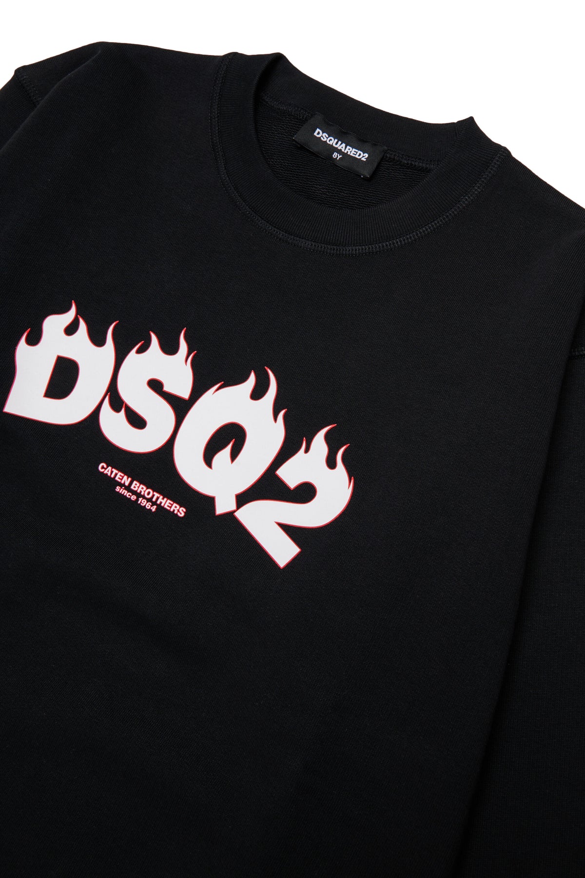 Crewneck sweatshirt with DSQ2 logo