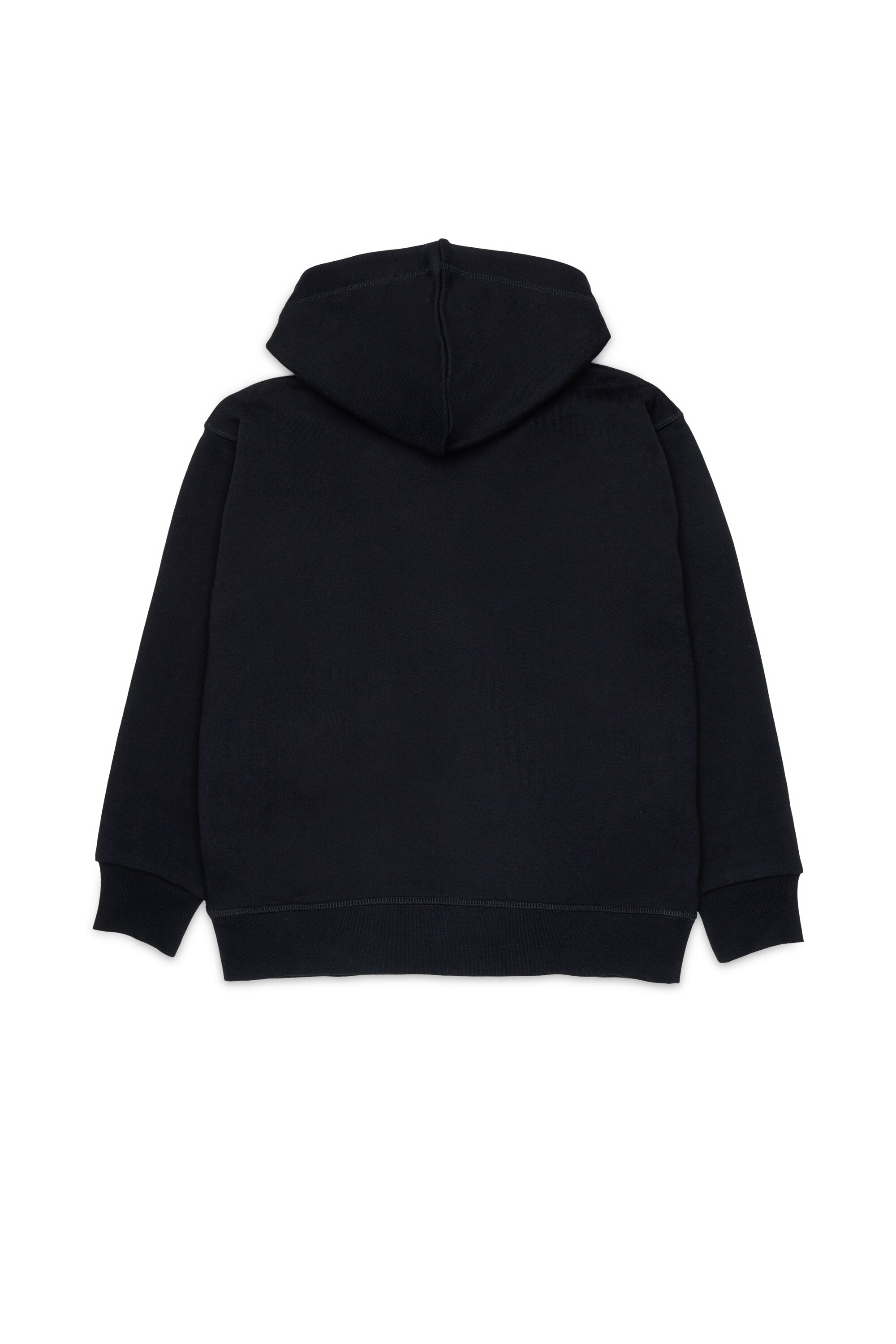 Sudadera con cremallera completa y logo