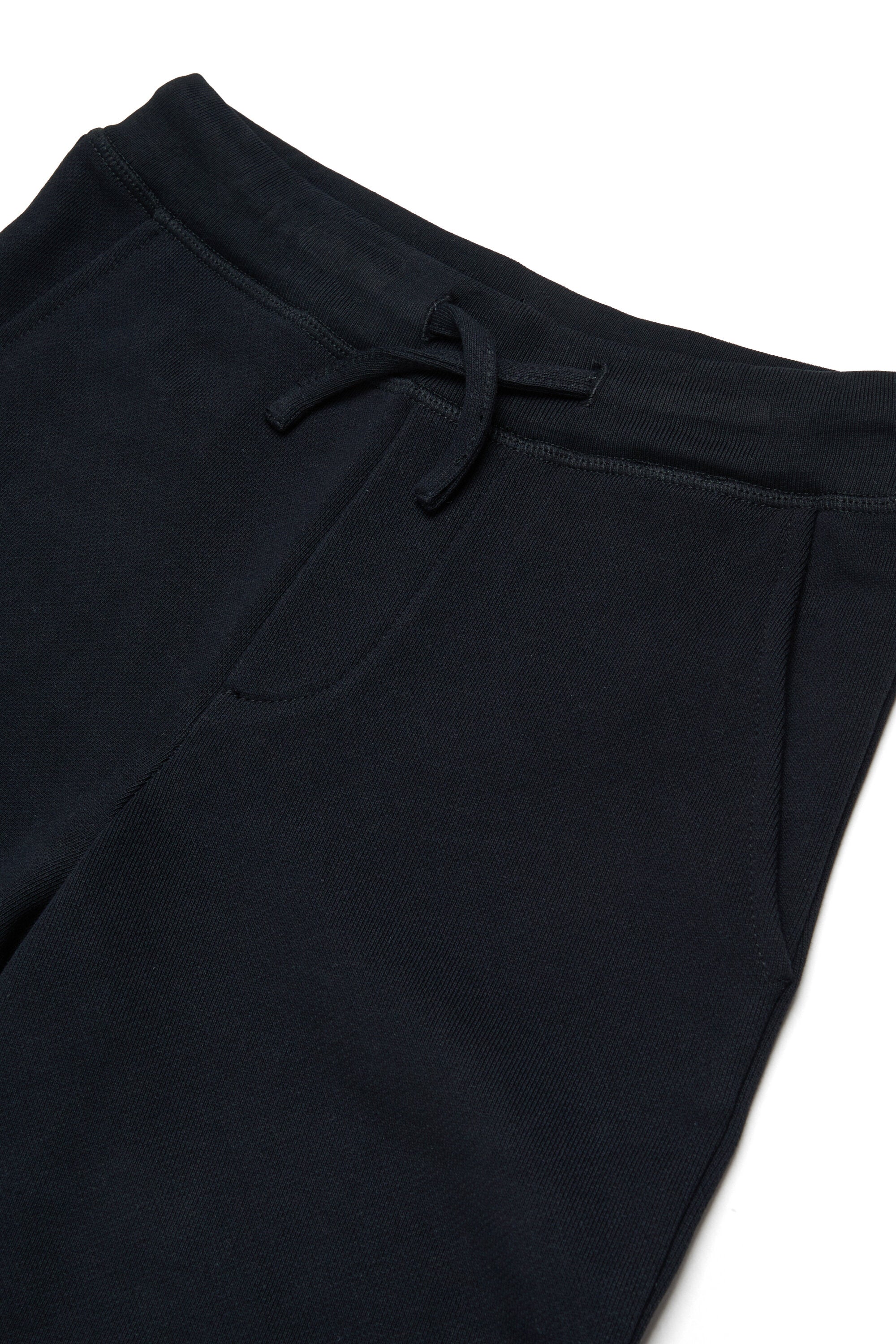 Fleece shorts with logo