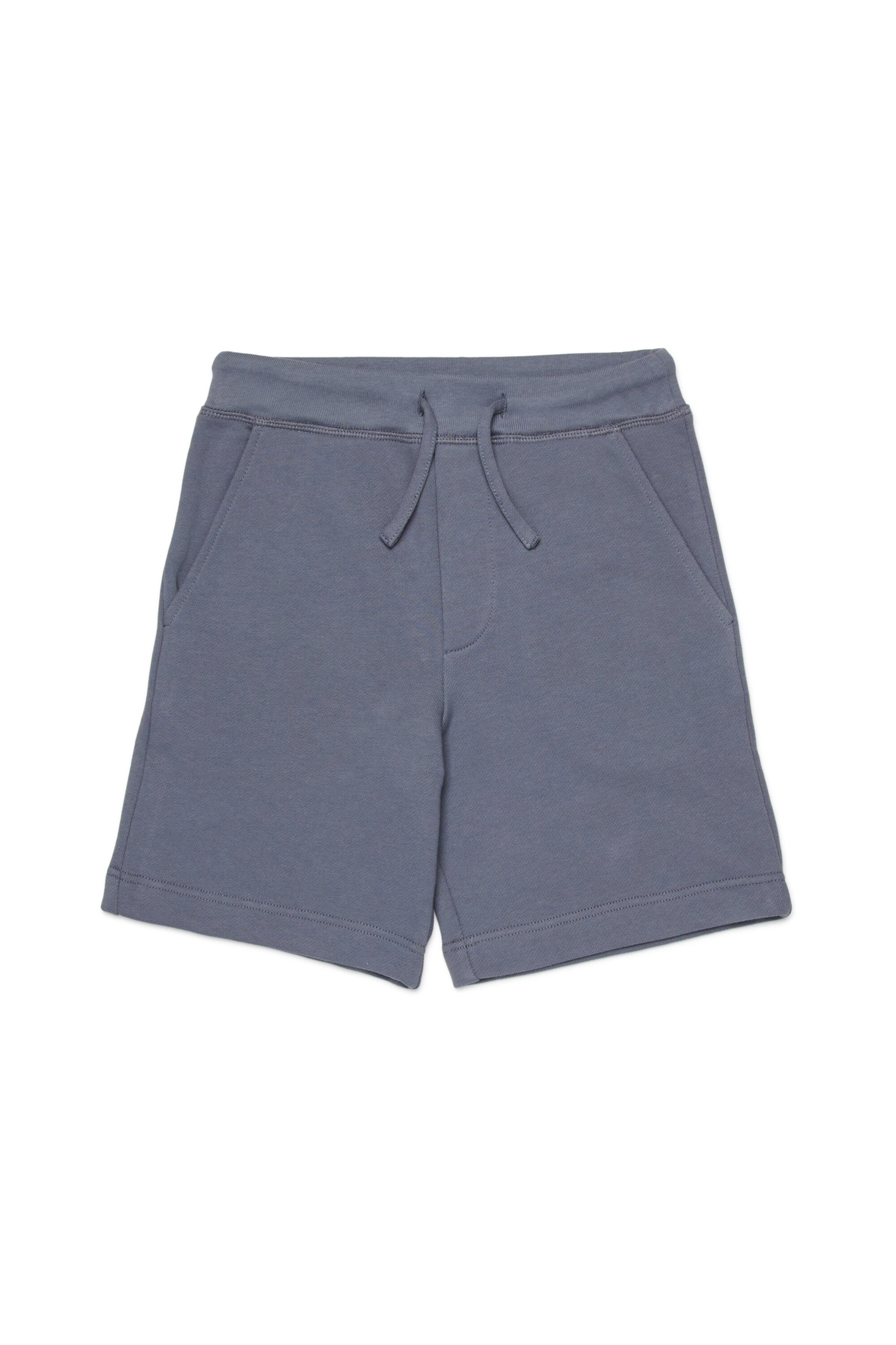 Fleece shorts with logo