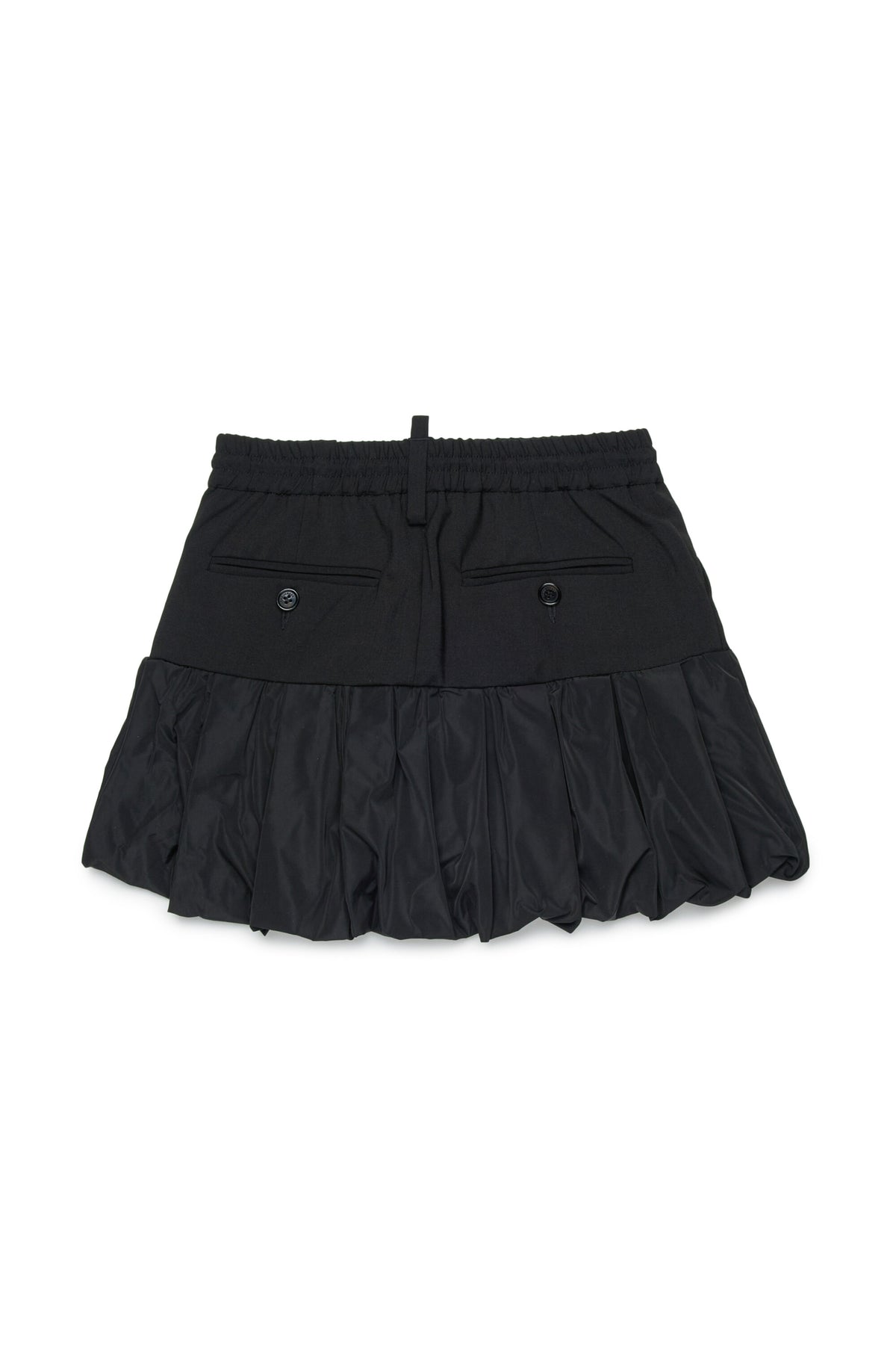 Falda corta con logo