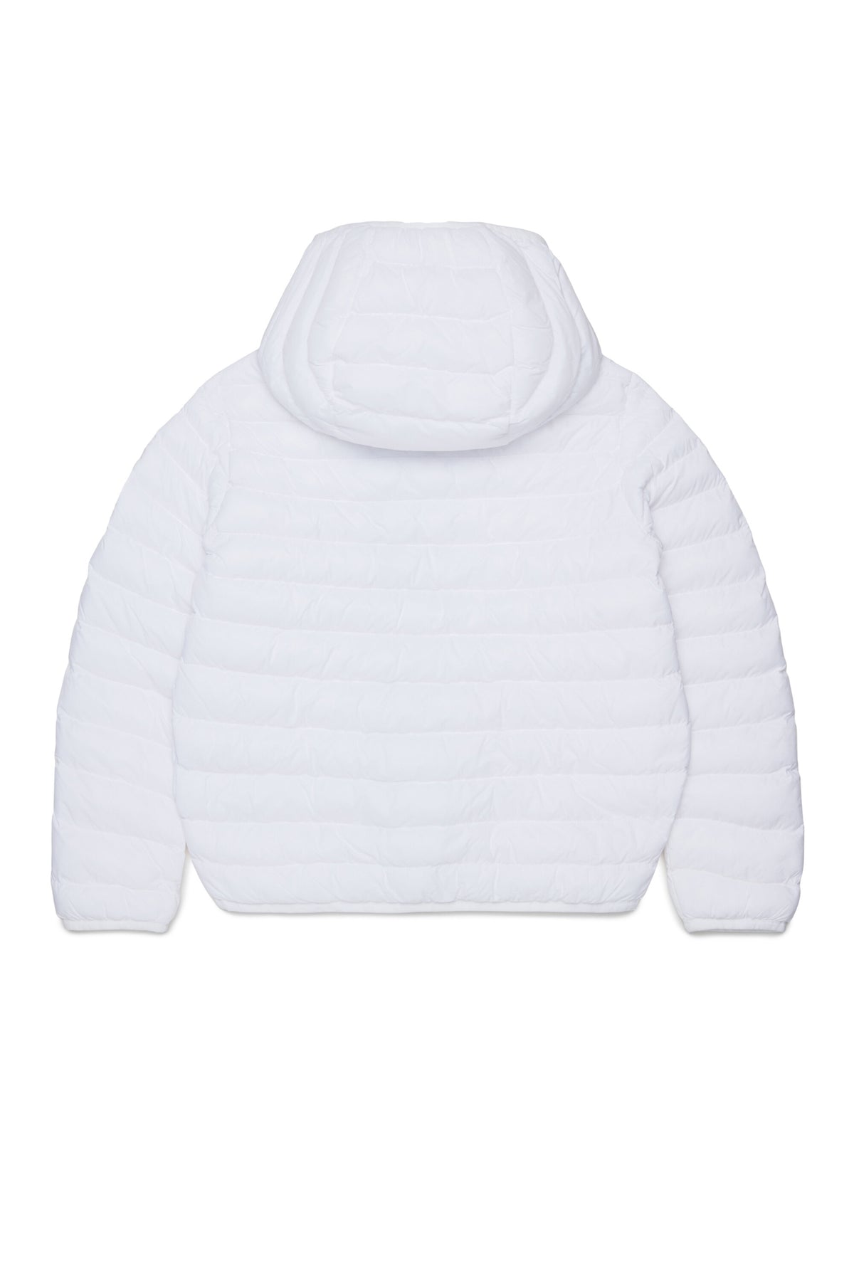 Chaqueta acolchada con logo estampado
