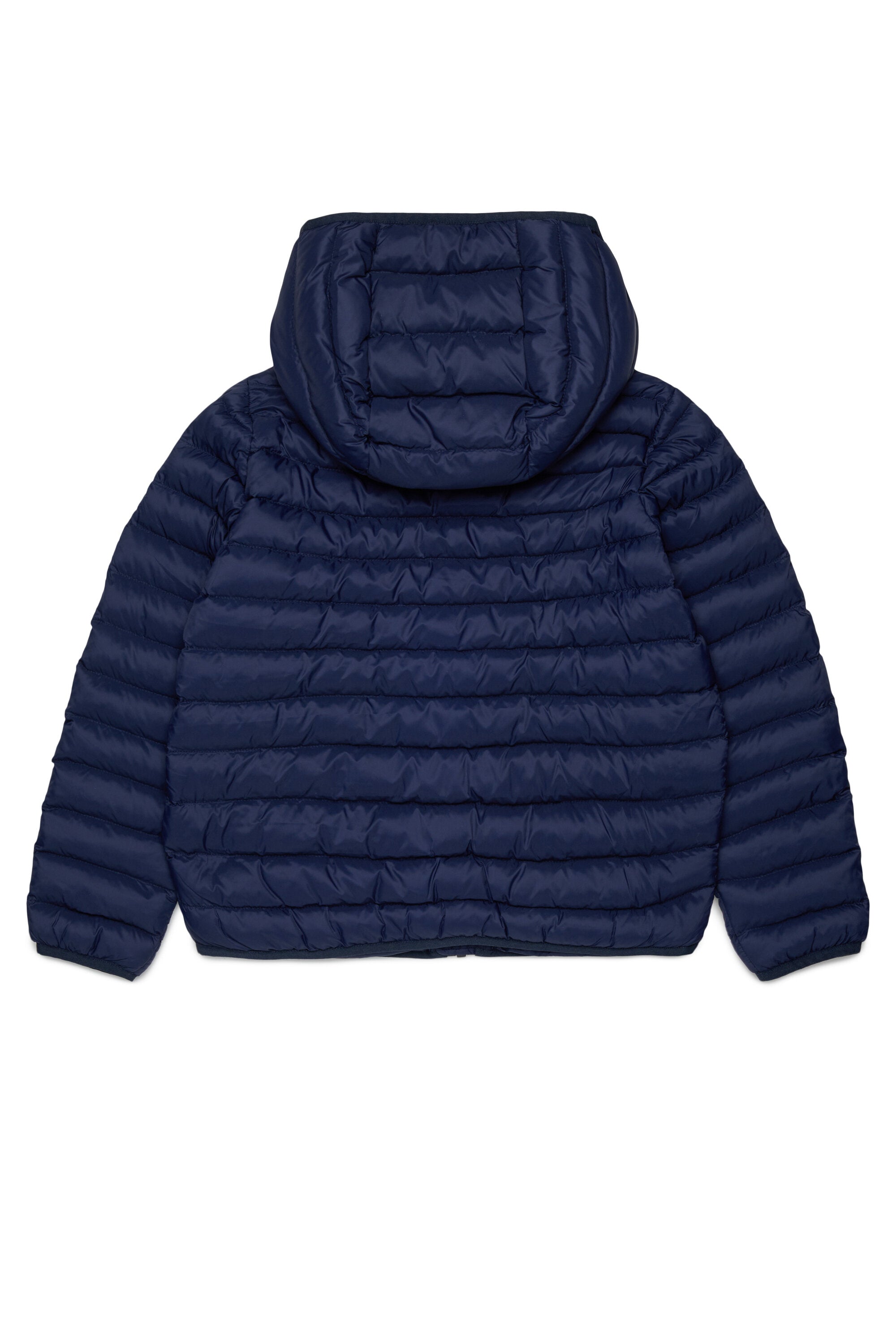 Chaqueta acolchada con logo estampado