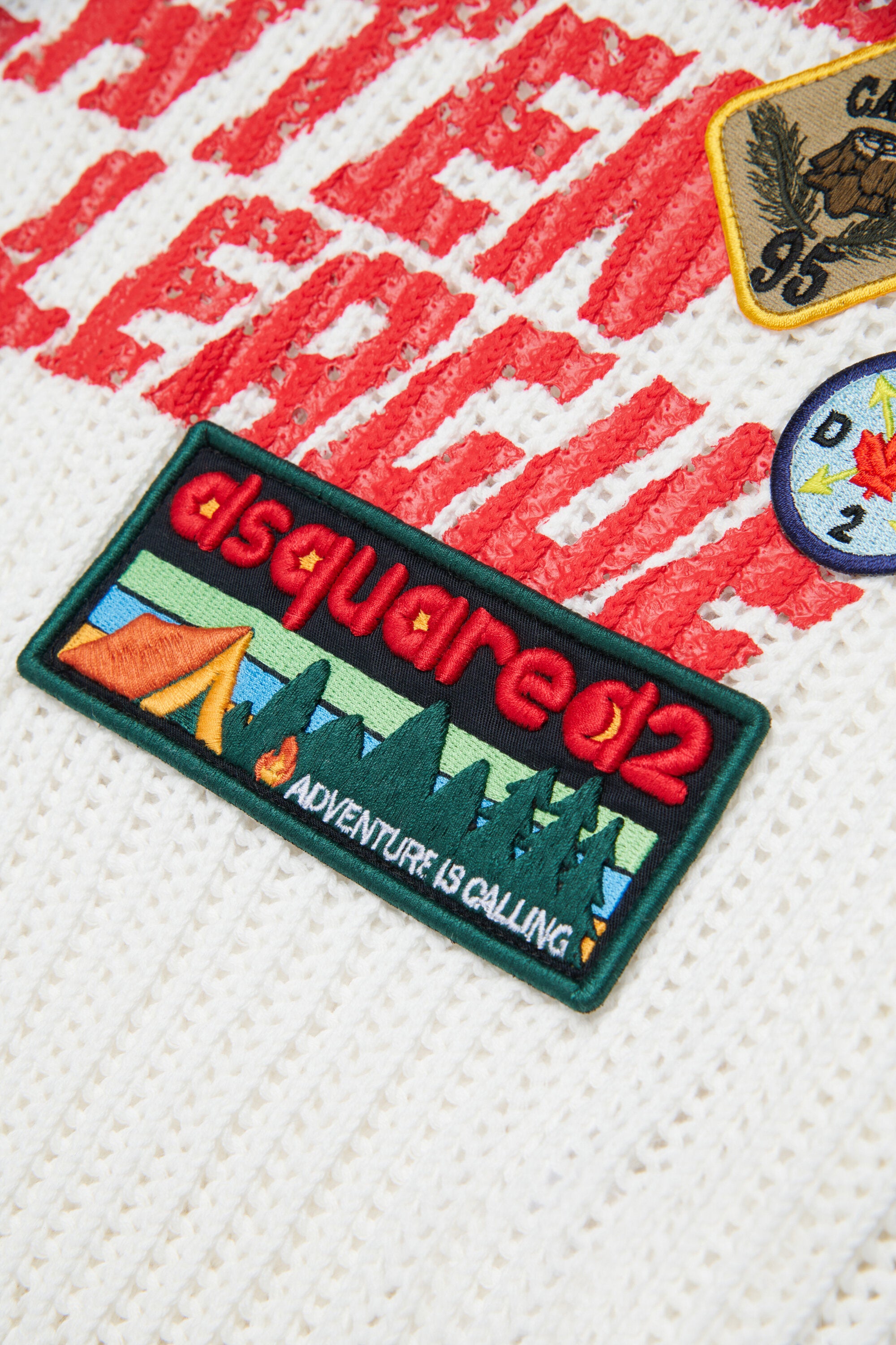 Jersey de cuello redondo con logo