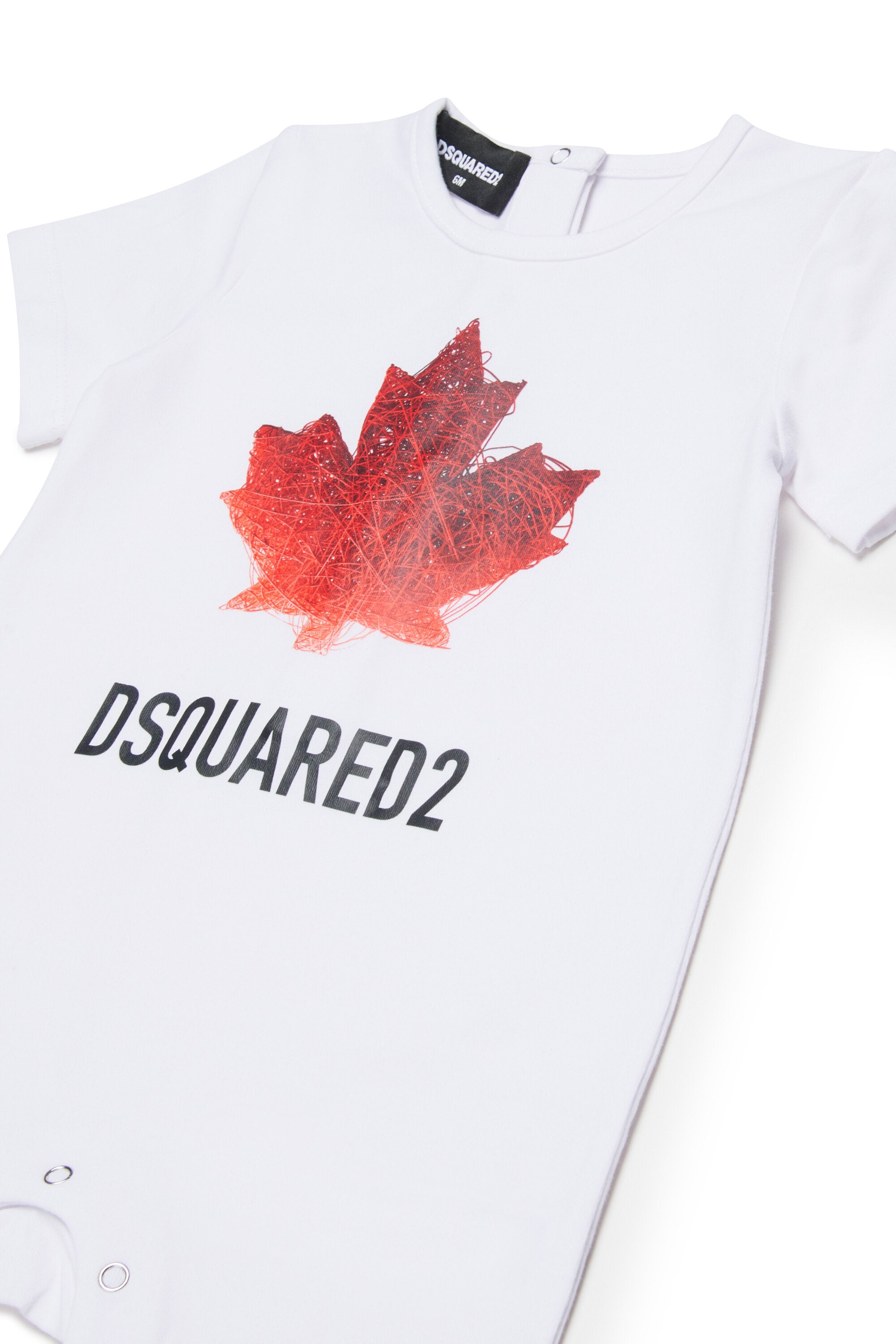 Baby bodysuit with logo