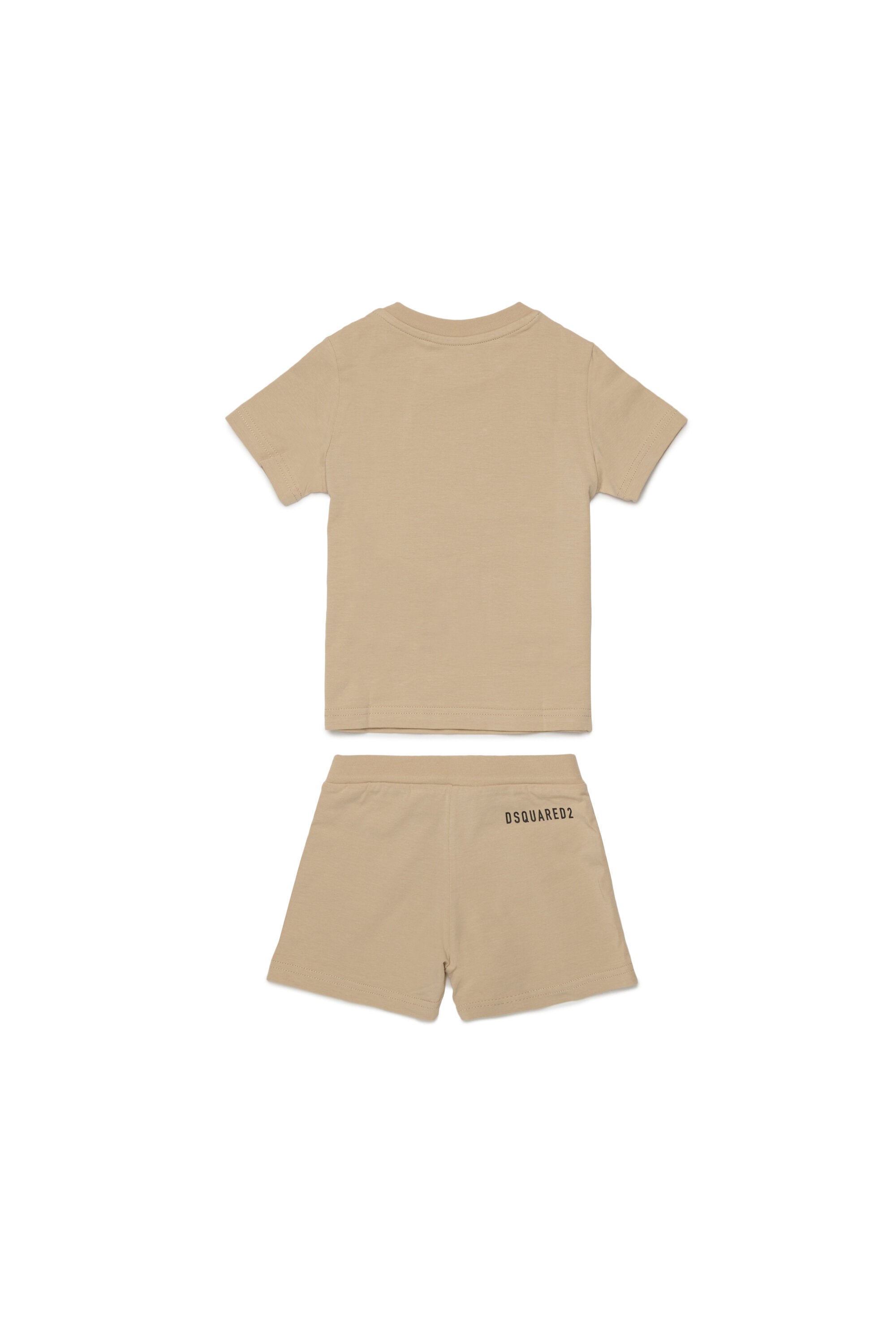 Baby jumpsuit with Dsquared2 logo