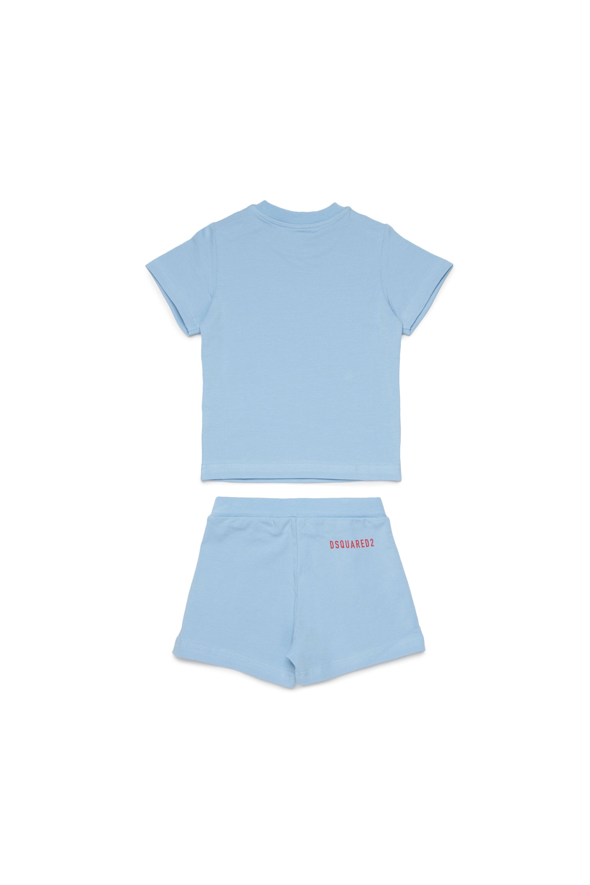Baby jumpsuit with Dsquared2 logo
