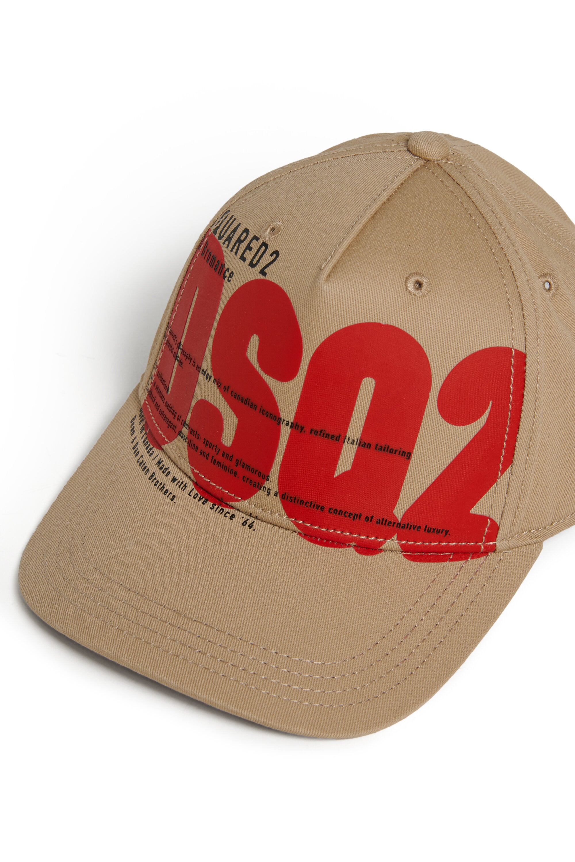 Gorra de béisbol con logo DSQ2