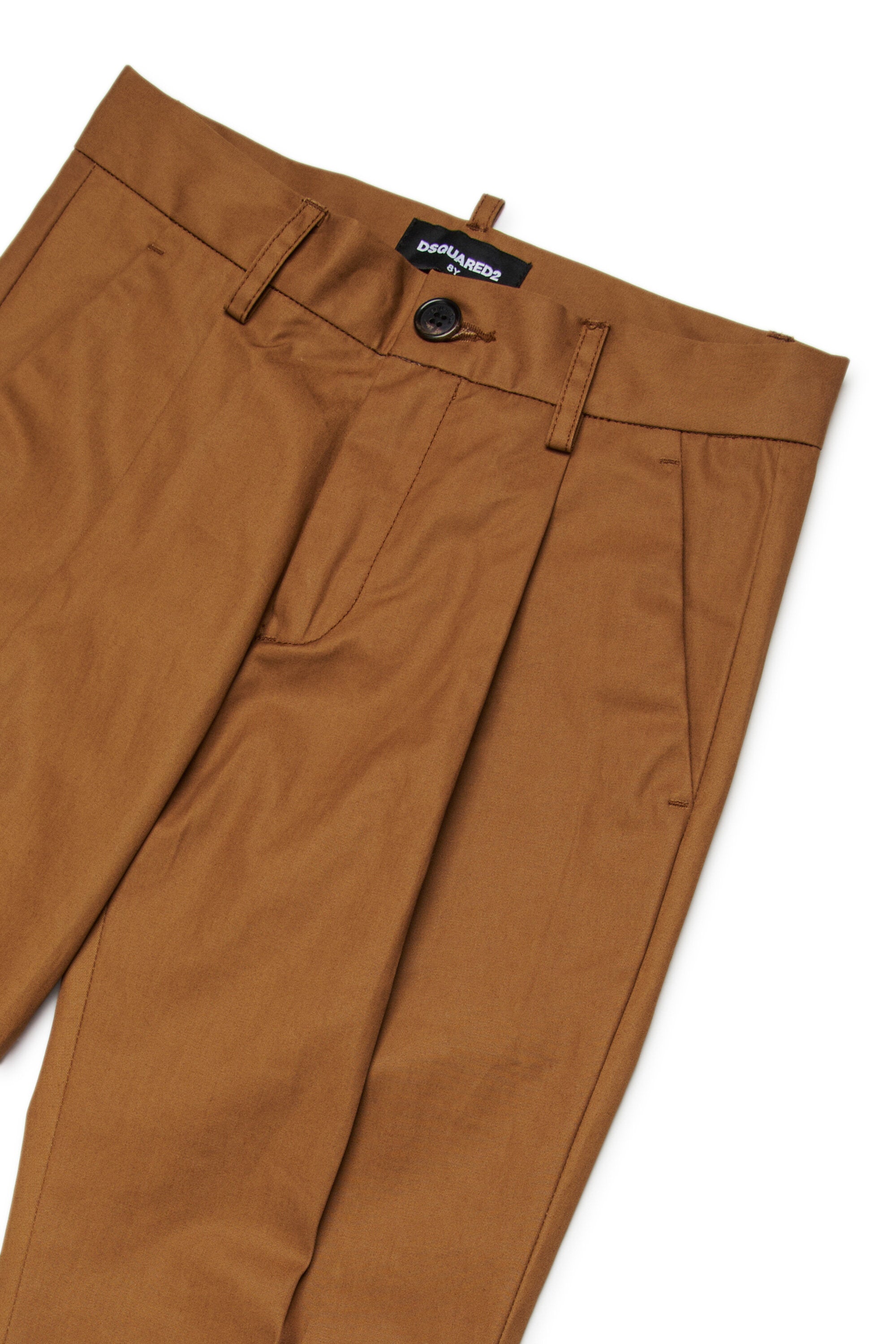 Solid color chino pants