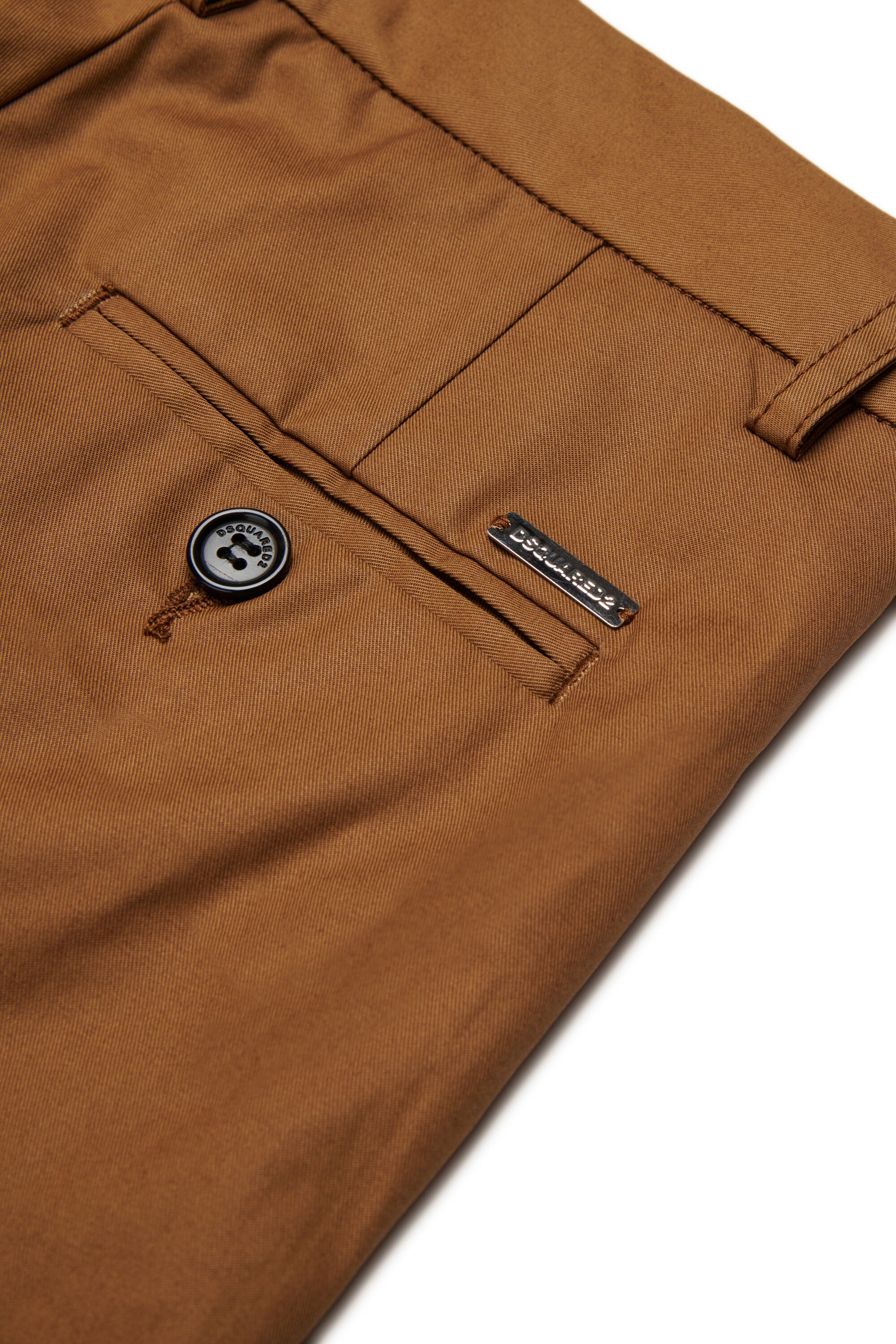 Solid color chino pants