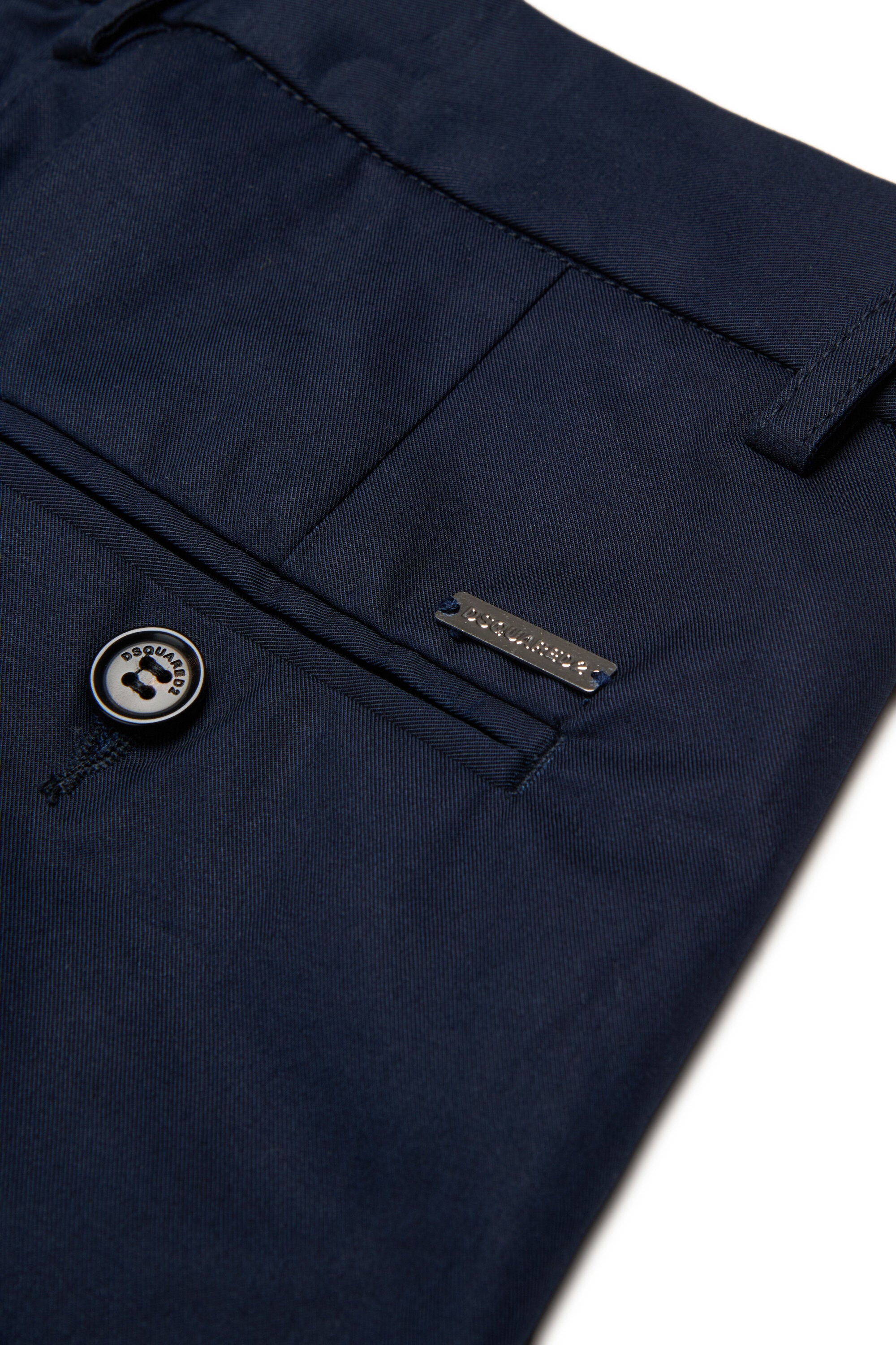 Solid color chino pants