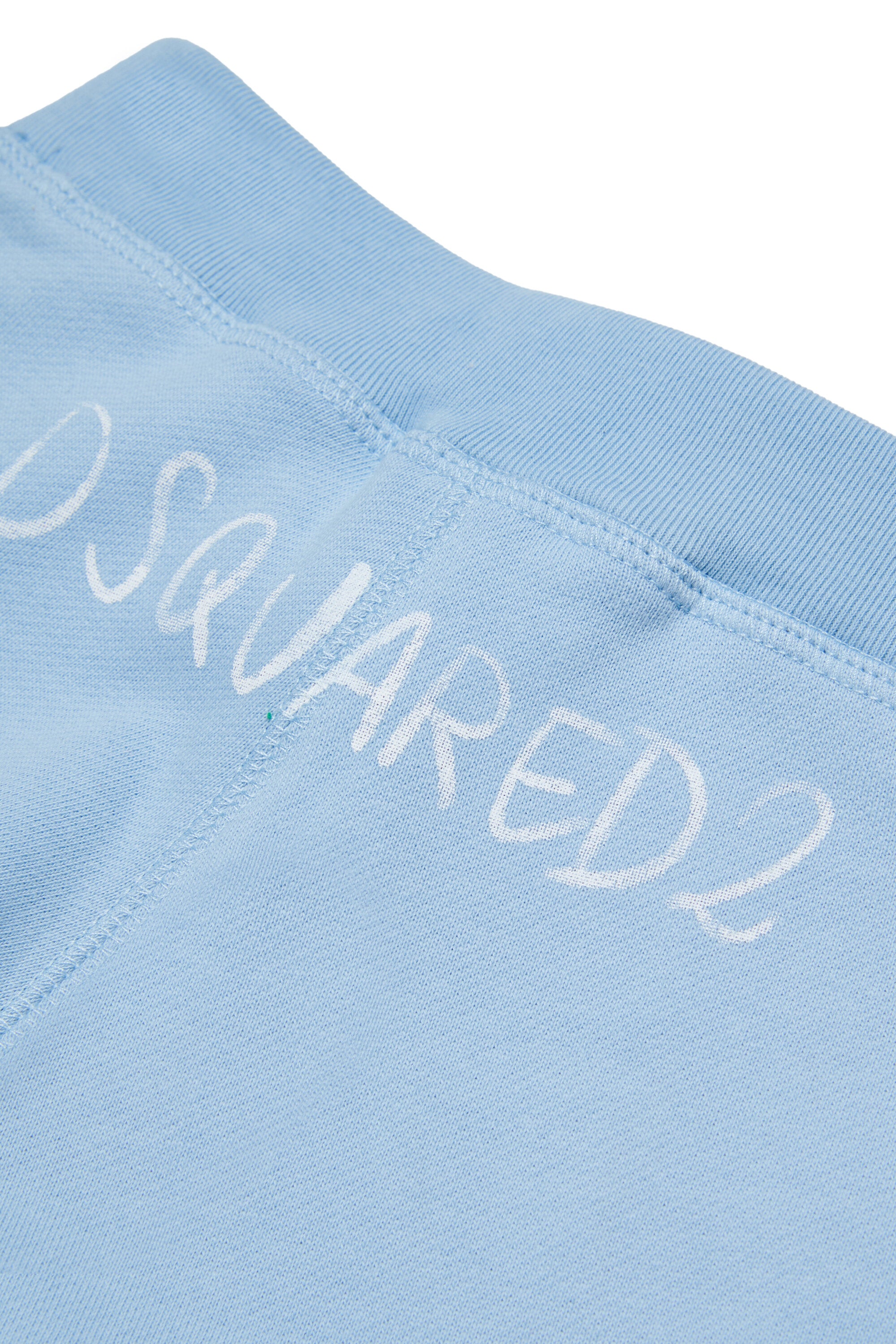 Fleece shorts with logo