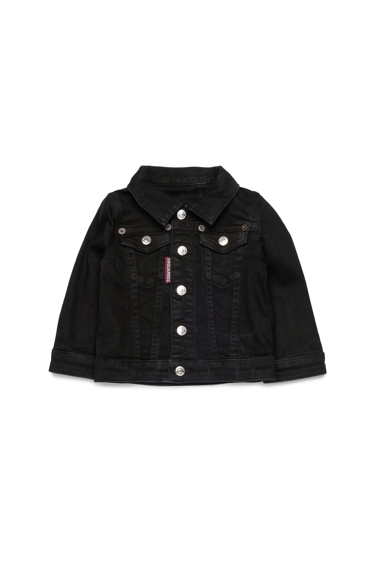 Chaqueta vaquera con logo estampado