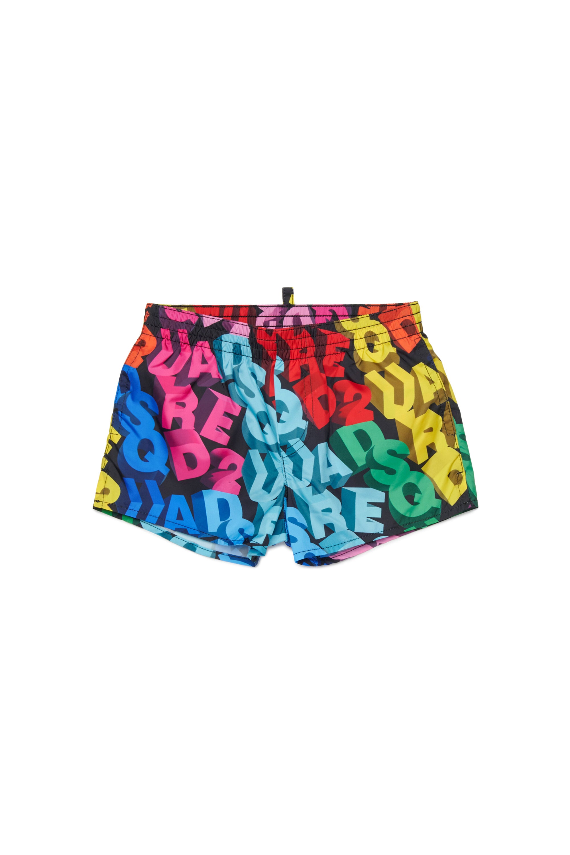 Bañador tipo bóxer con logo