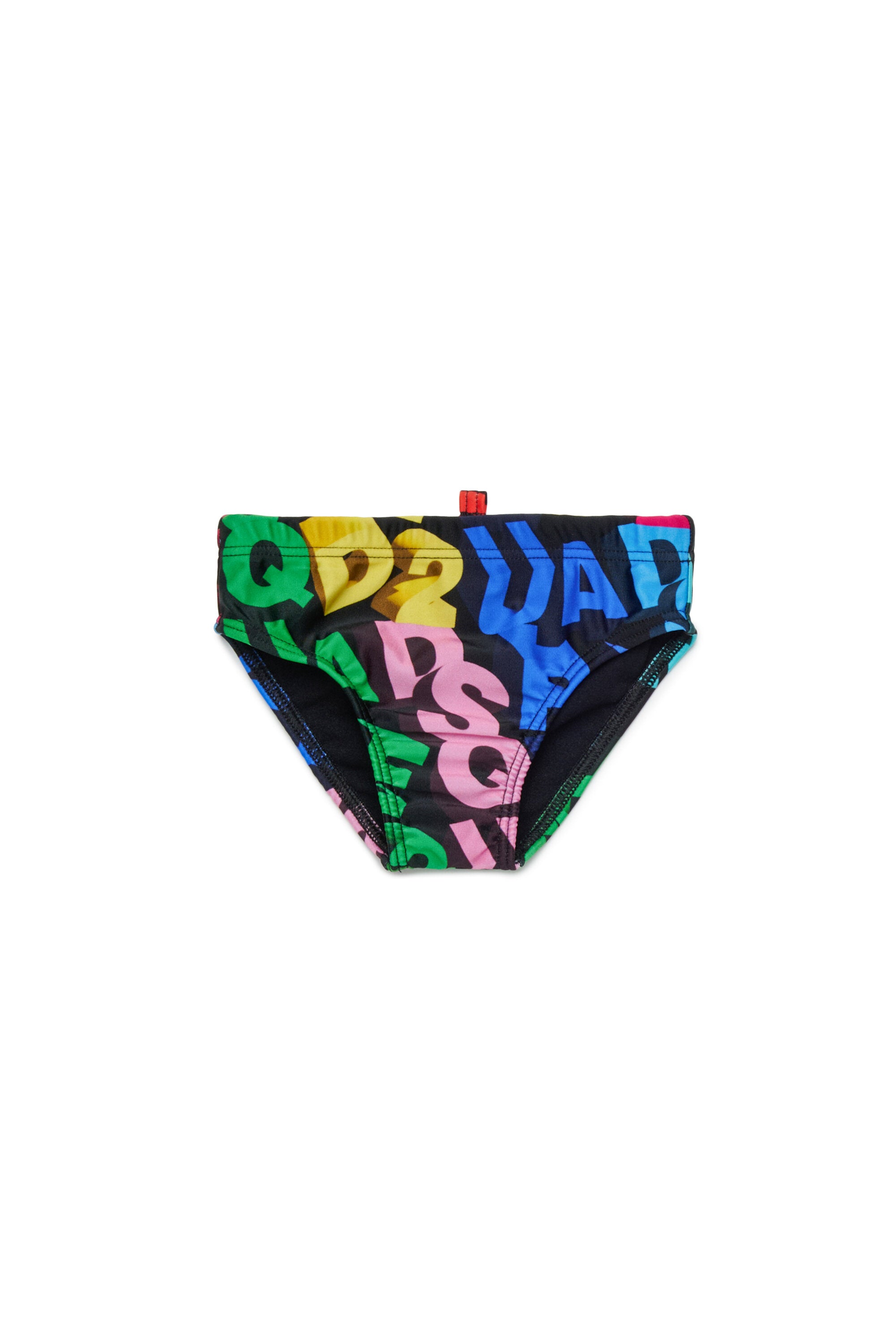 Bañador slip con logotipo 3D por toda la prenda