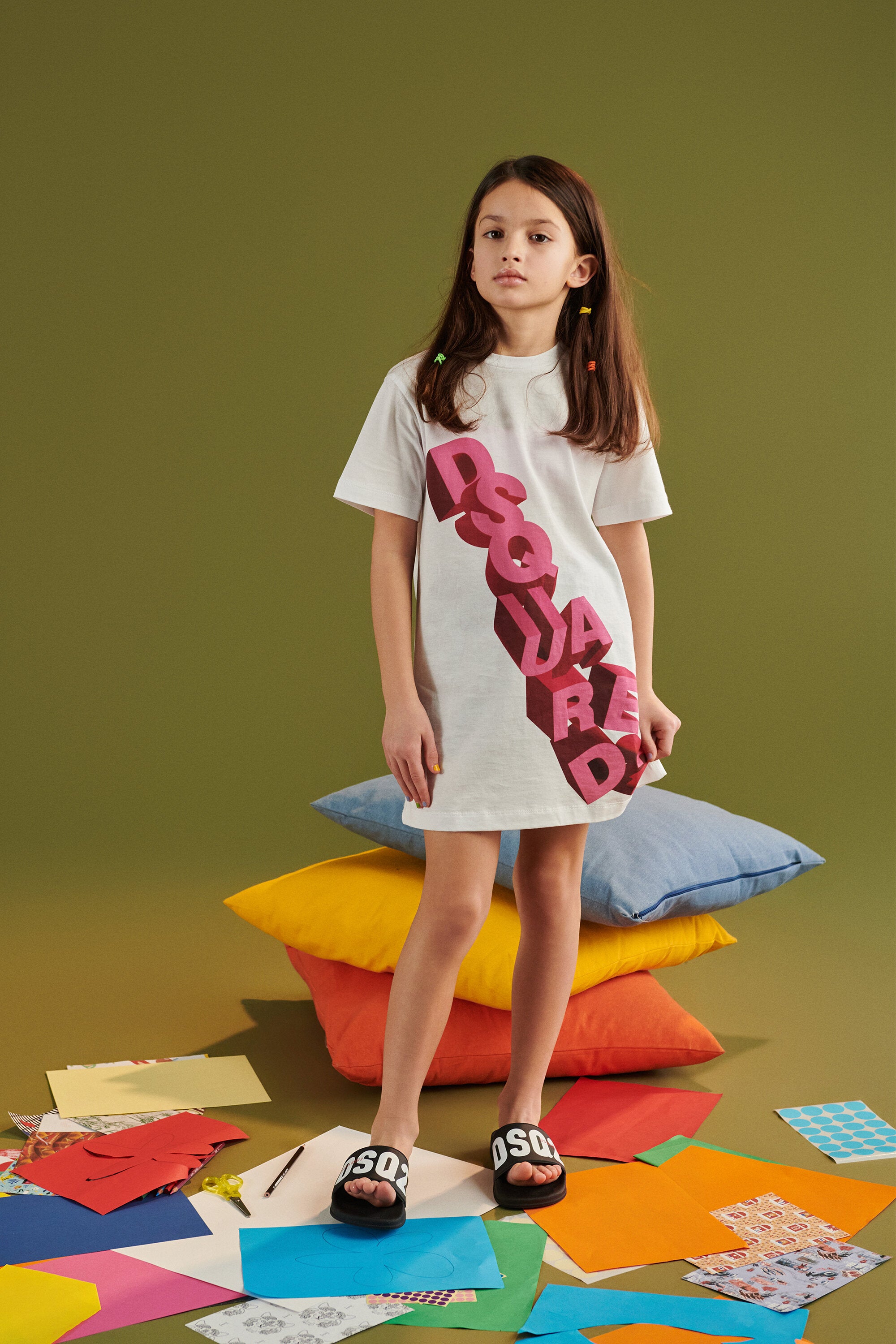 T-shirt with front logo