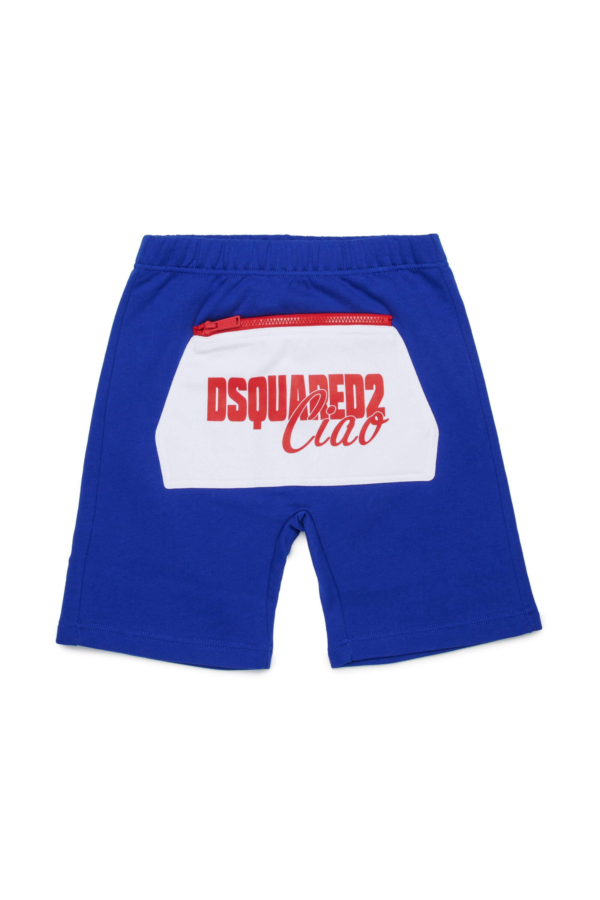 Sweatshirt shorts with logo