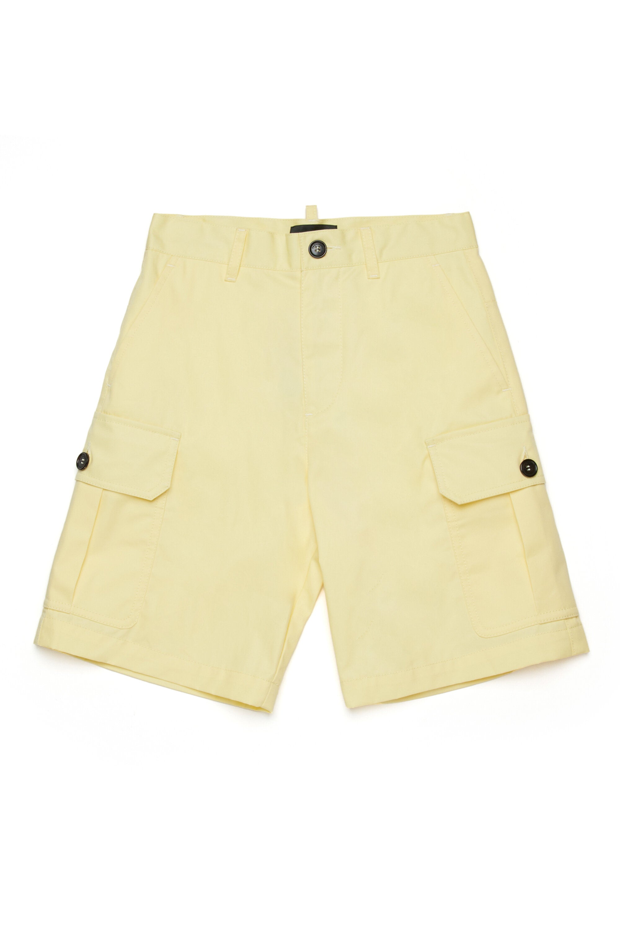 Shorts cargo con logo estampado