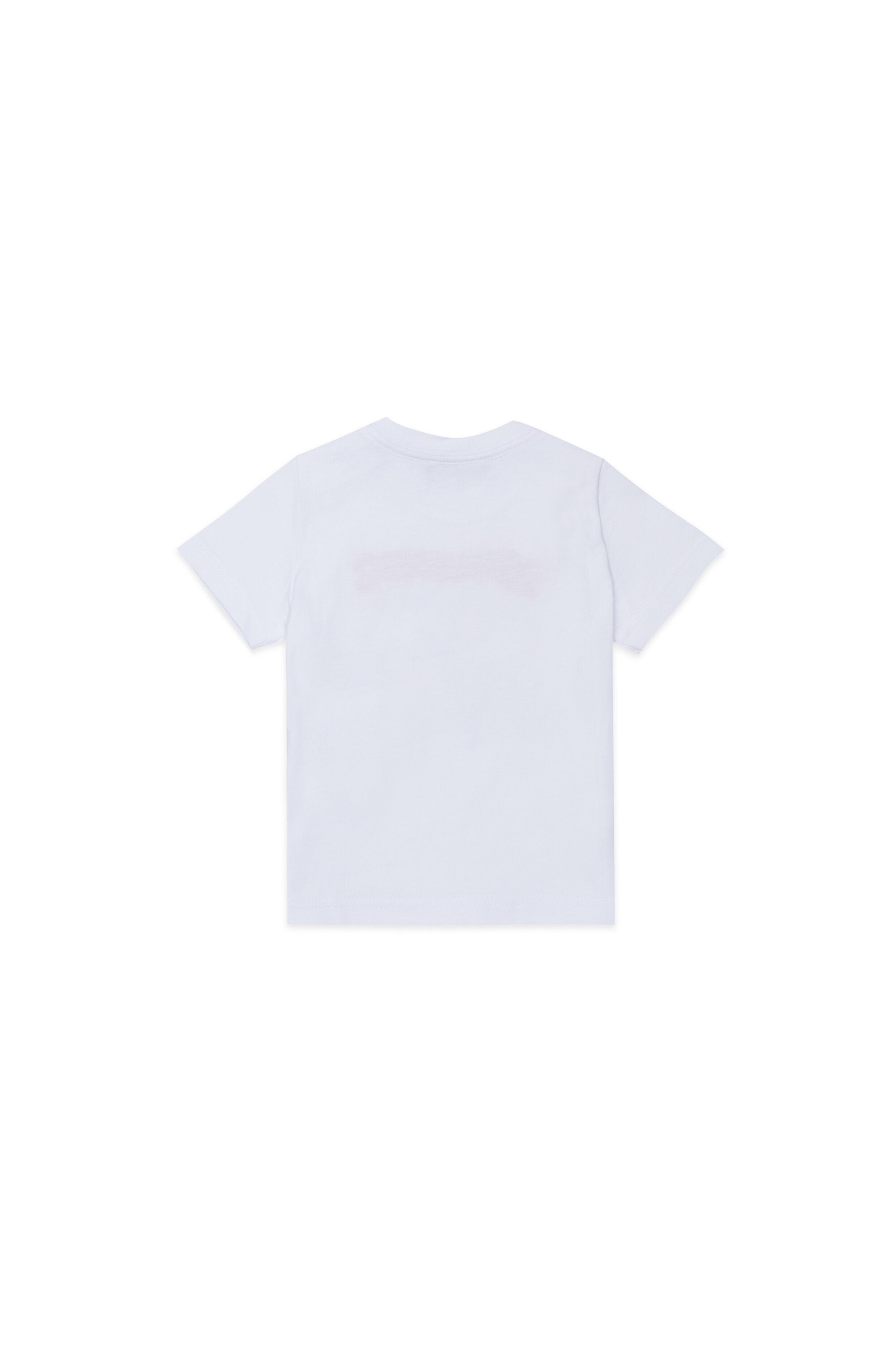 Camiseta con logo y estampado delantero