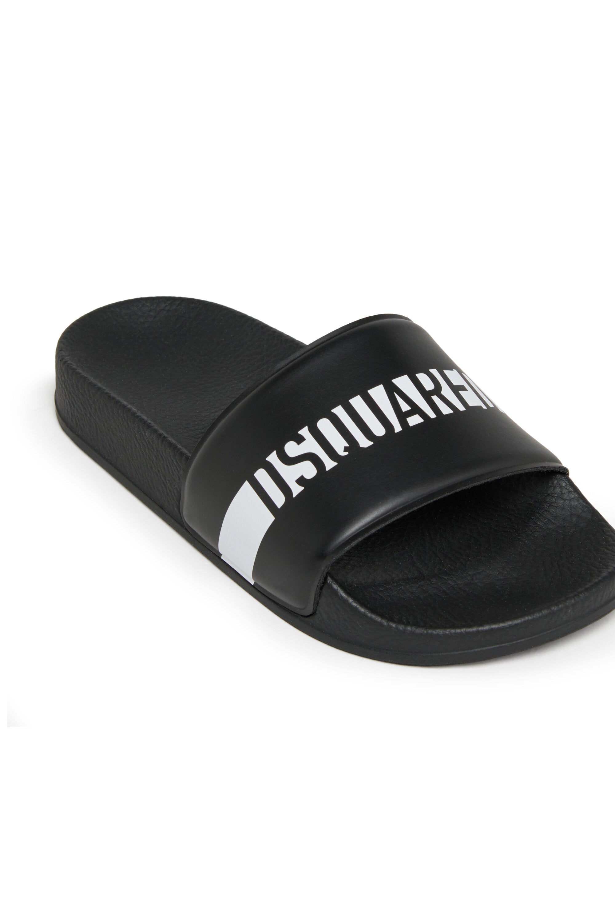 Sandalias tipo slide con logo