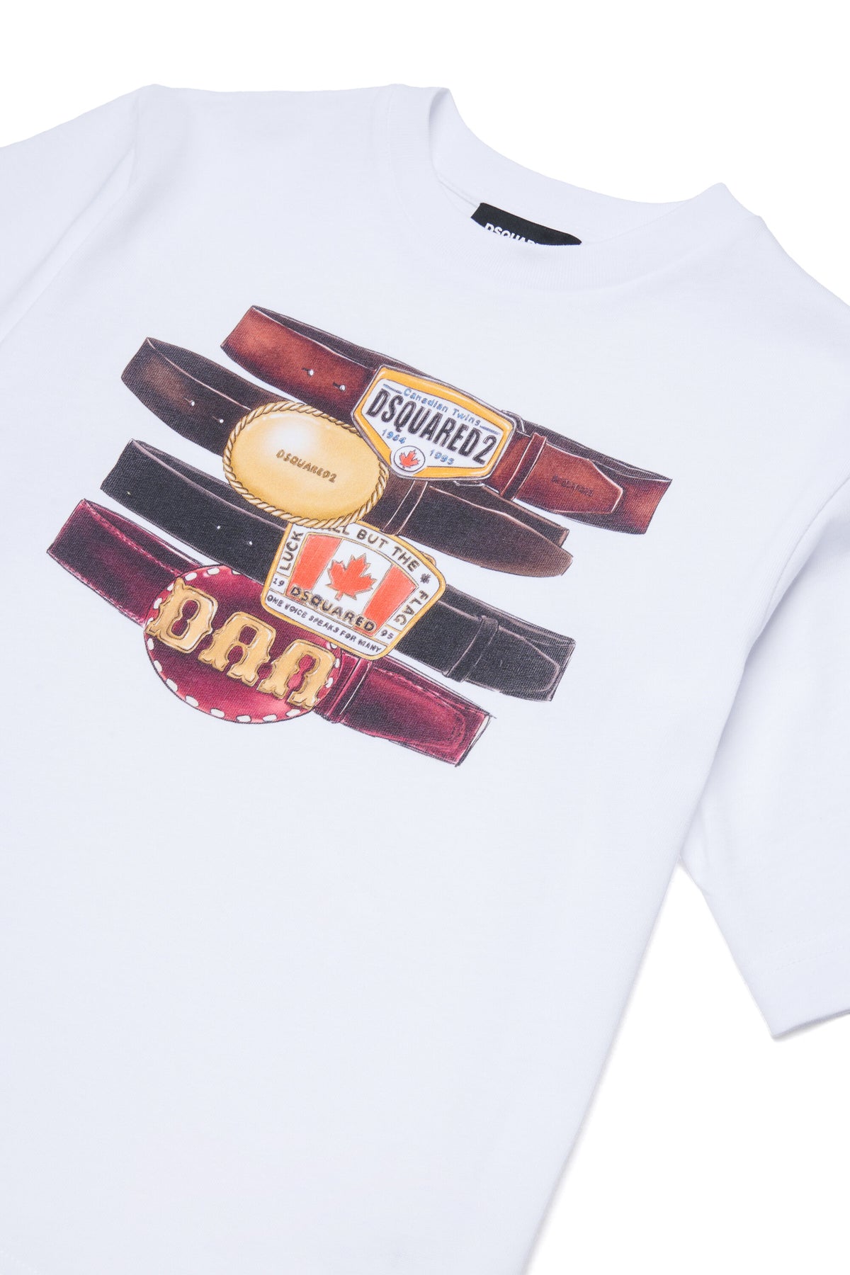 Camiseta con estampado y logo