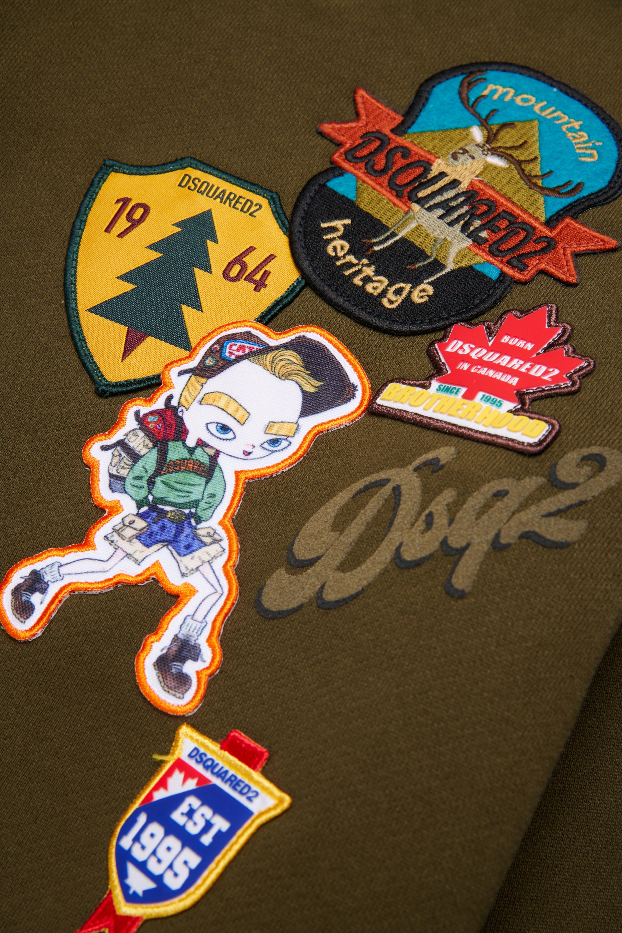 Sudadera de cuello redondo con logo