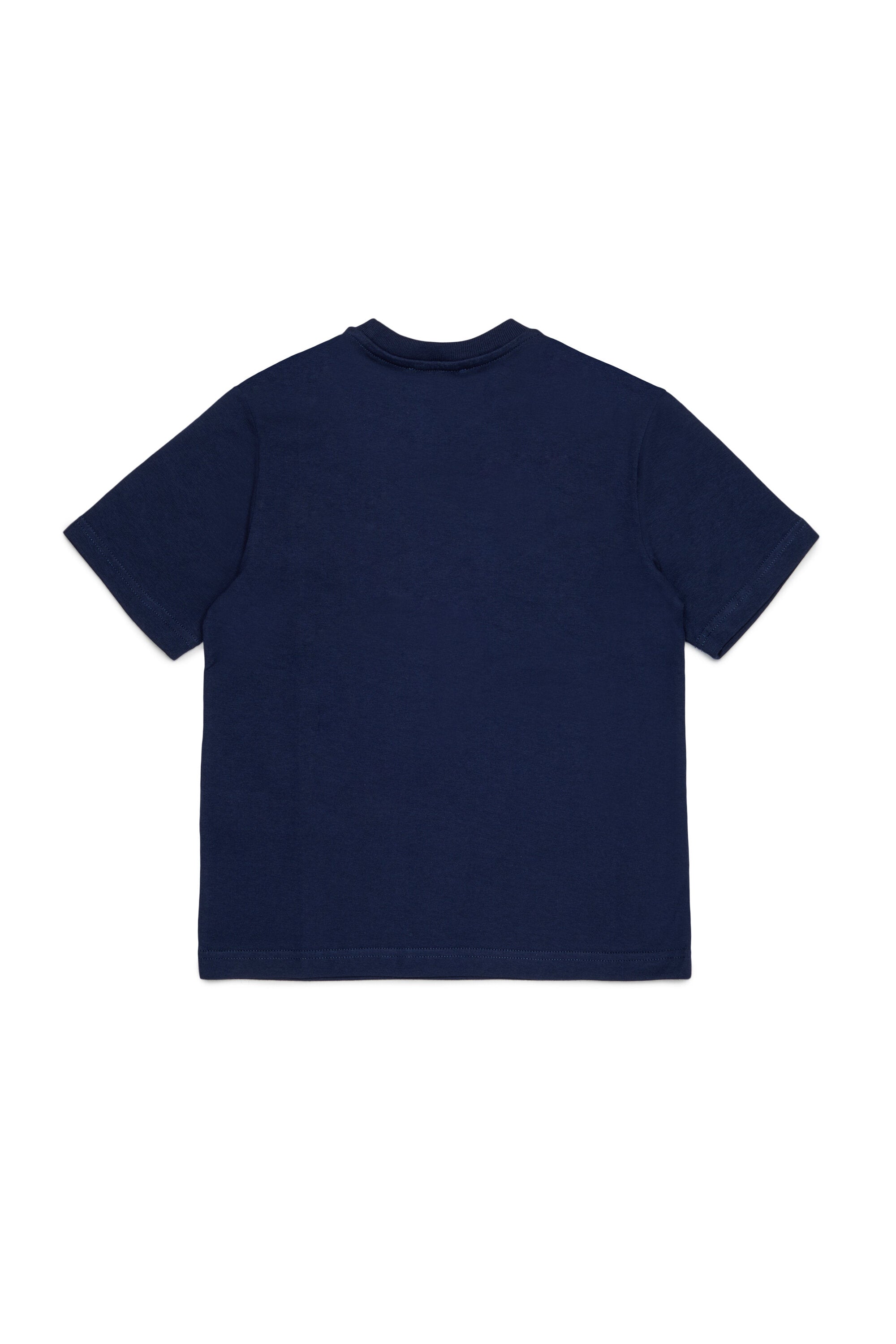 Camiseta con logo bordado en la parte delantera