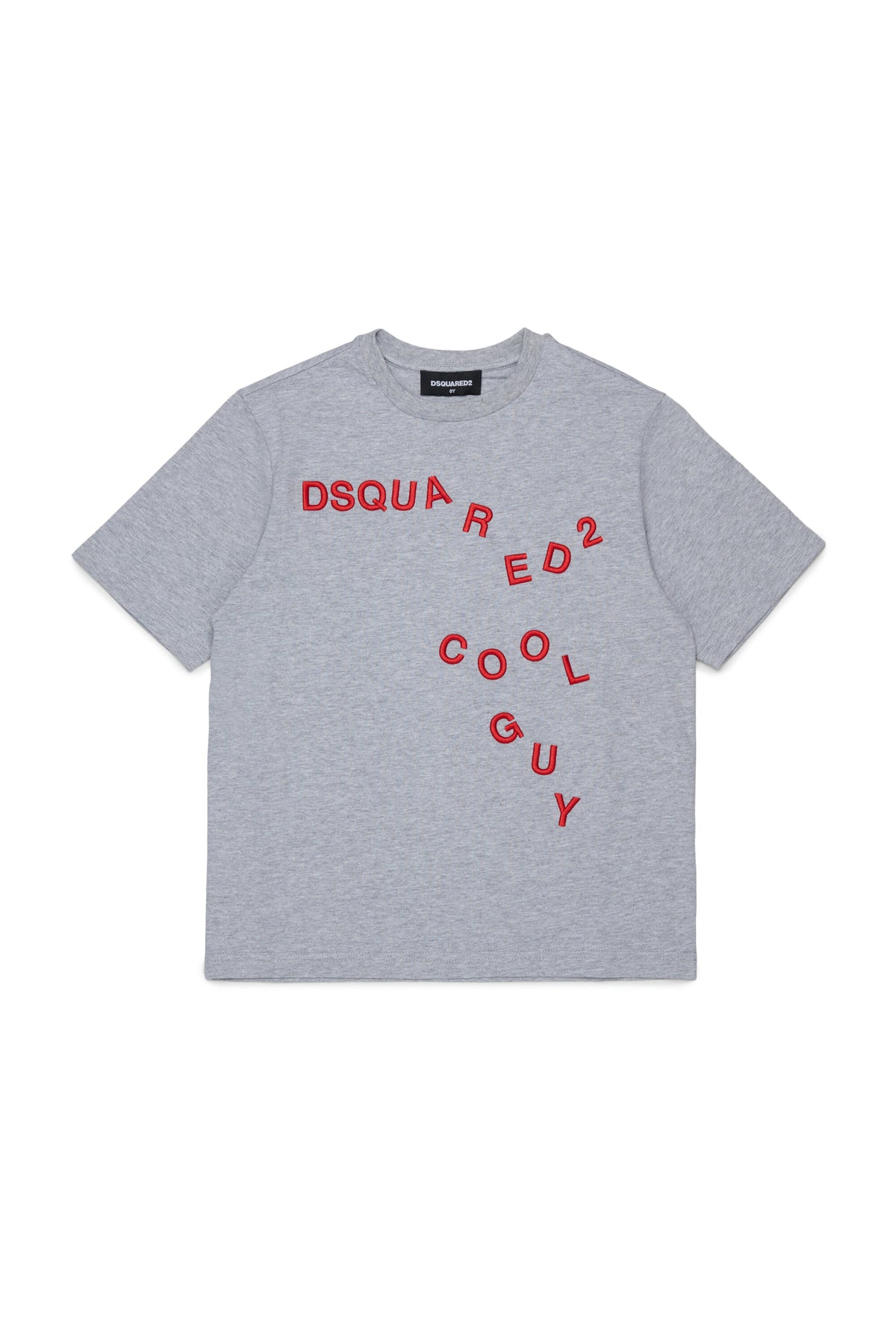 T-shirt with embroidered front logo