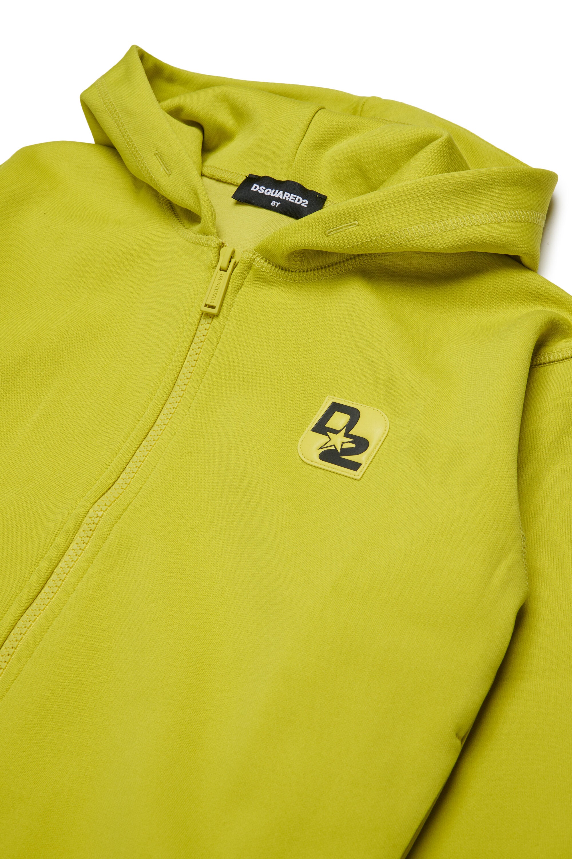 Zip-up sweatshirt with logo
