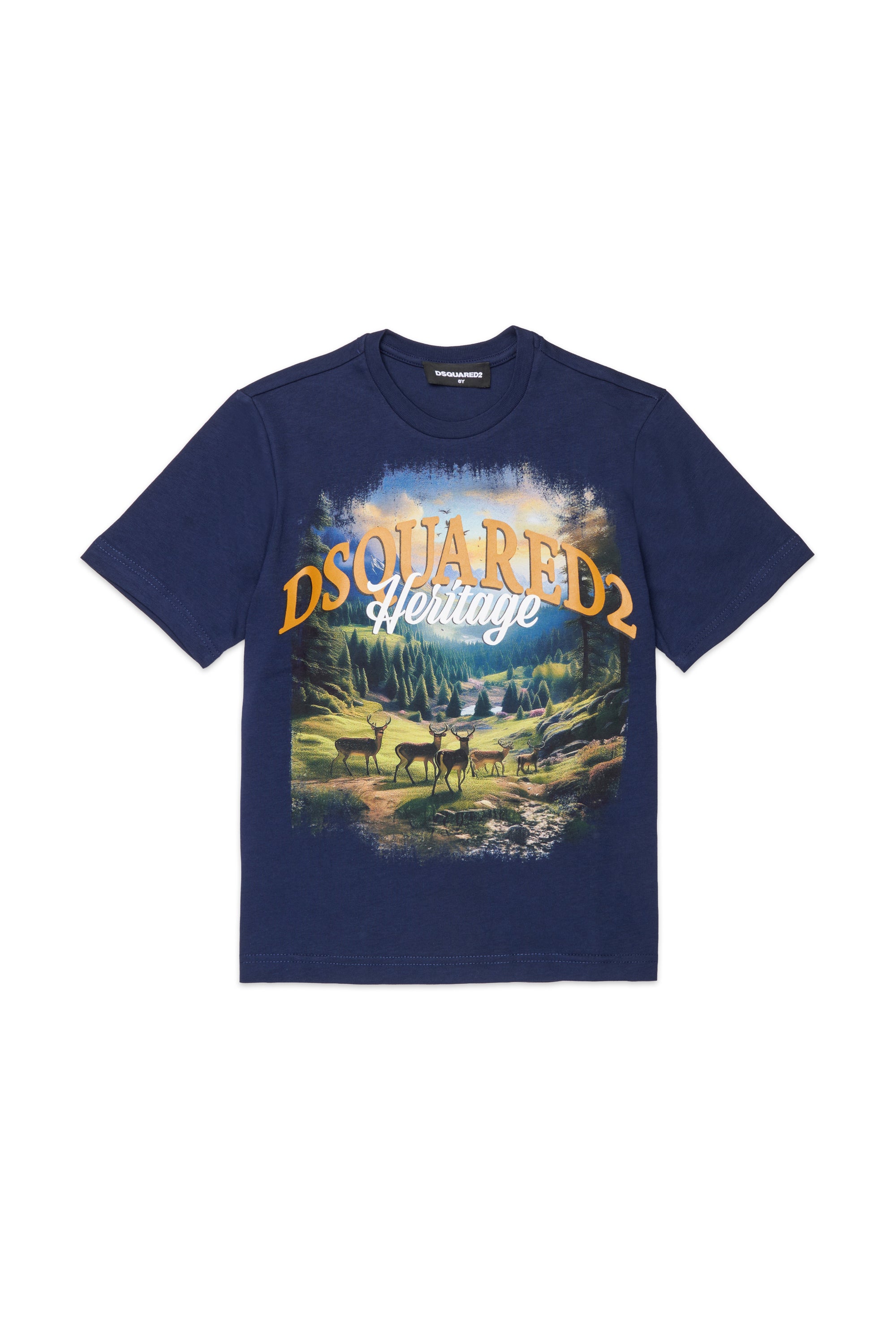 Camiseta con logo estampado