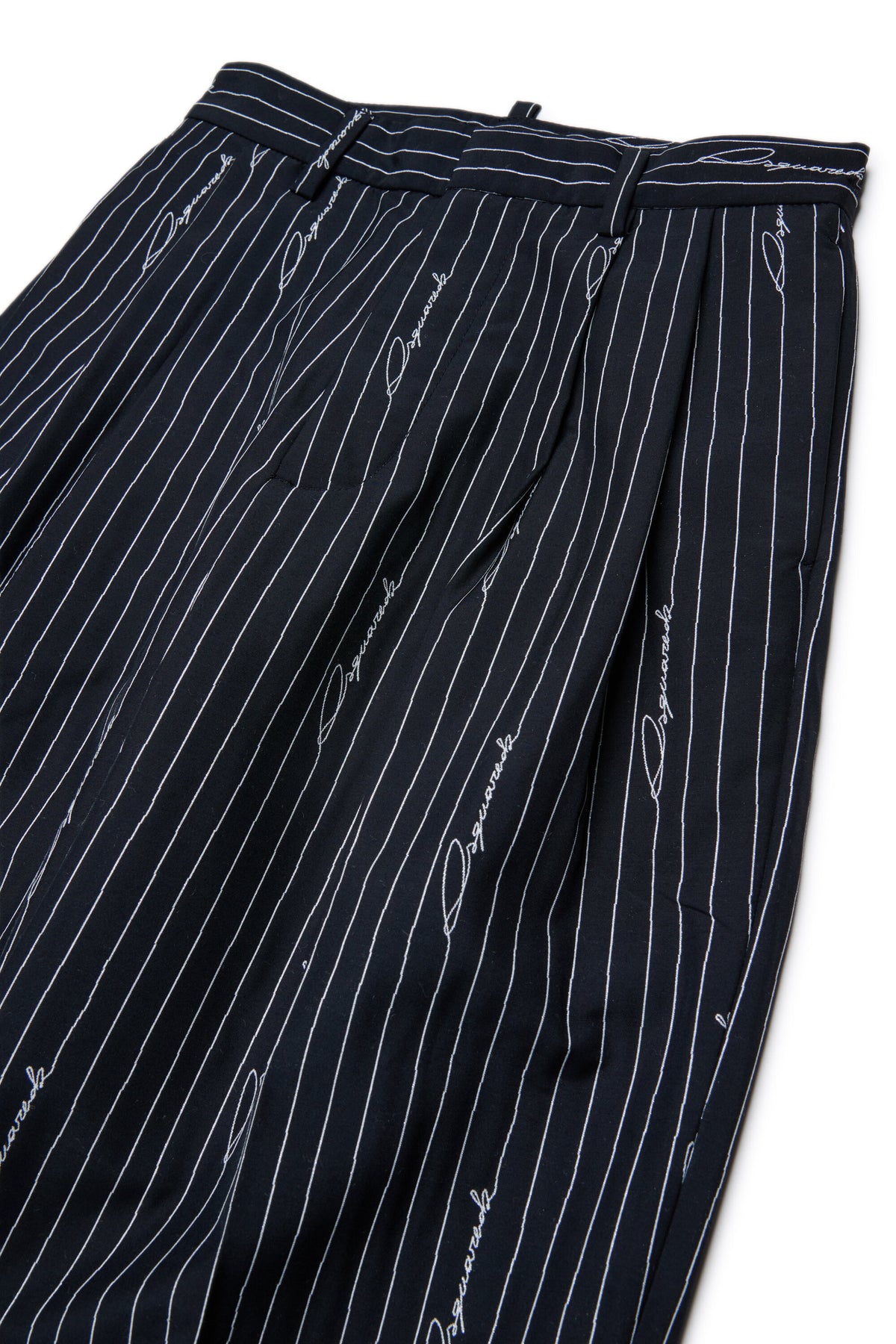 Pinstripe formal pants