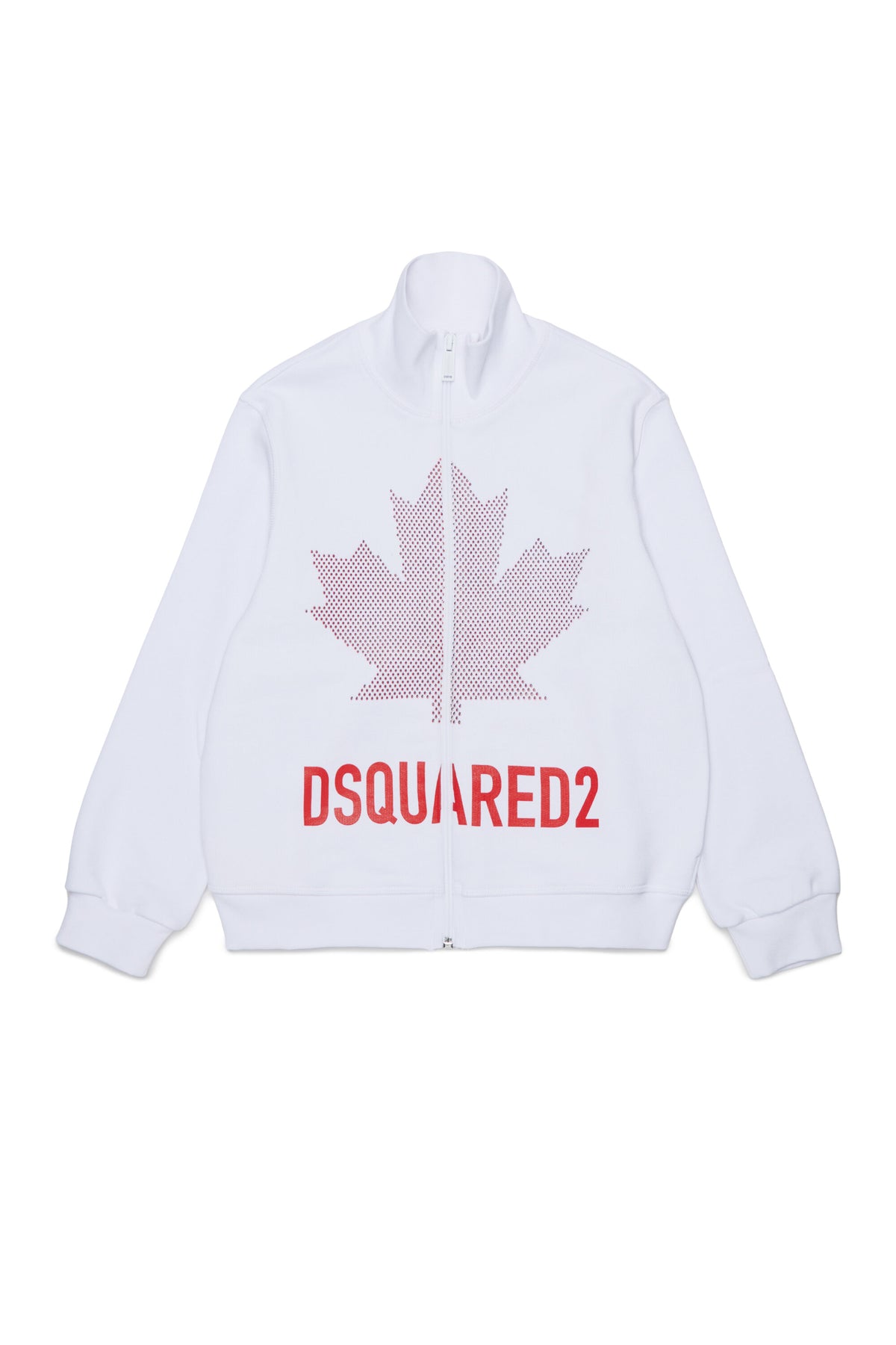 Full-zip sweatshirt with logo