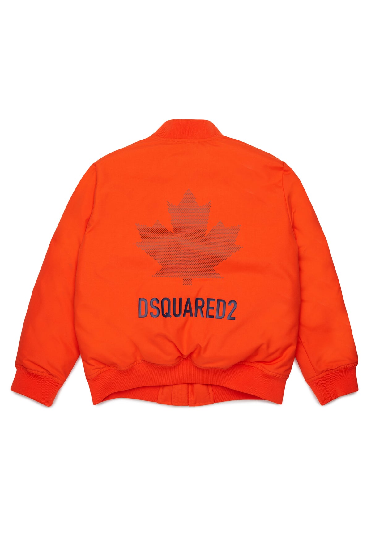 Chaqueta acolchada con logo estampado