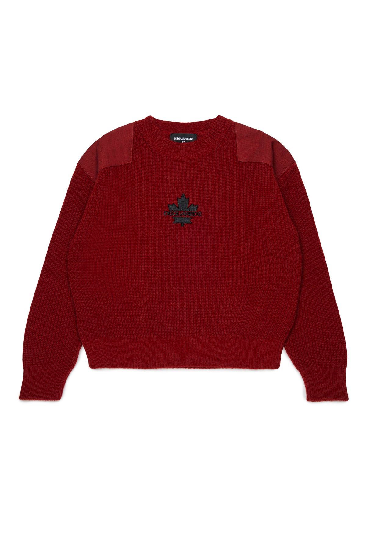 Crew-neck pullover with logo