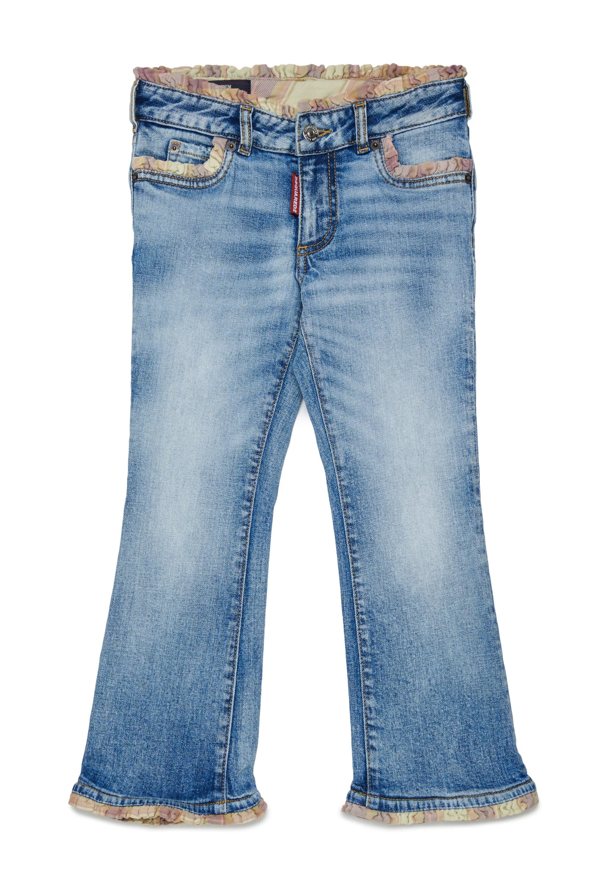 Light blue wash bootcut jeans - Bell Bottom