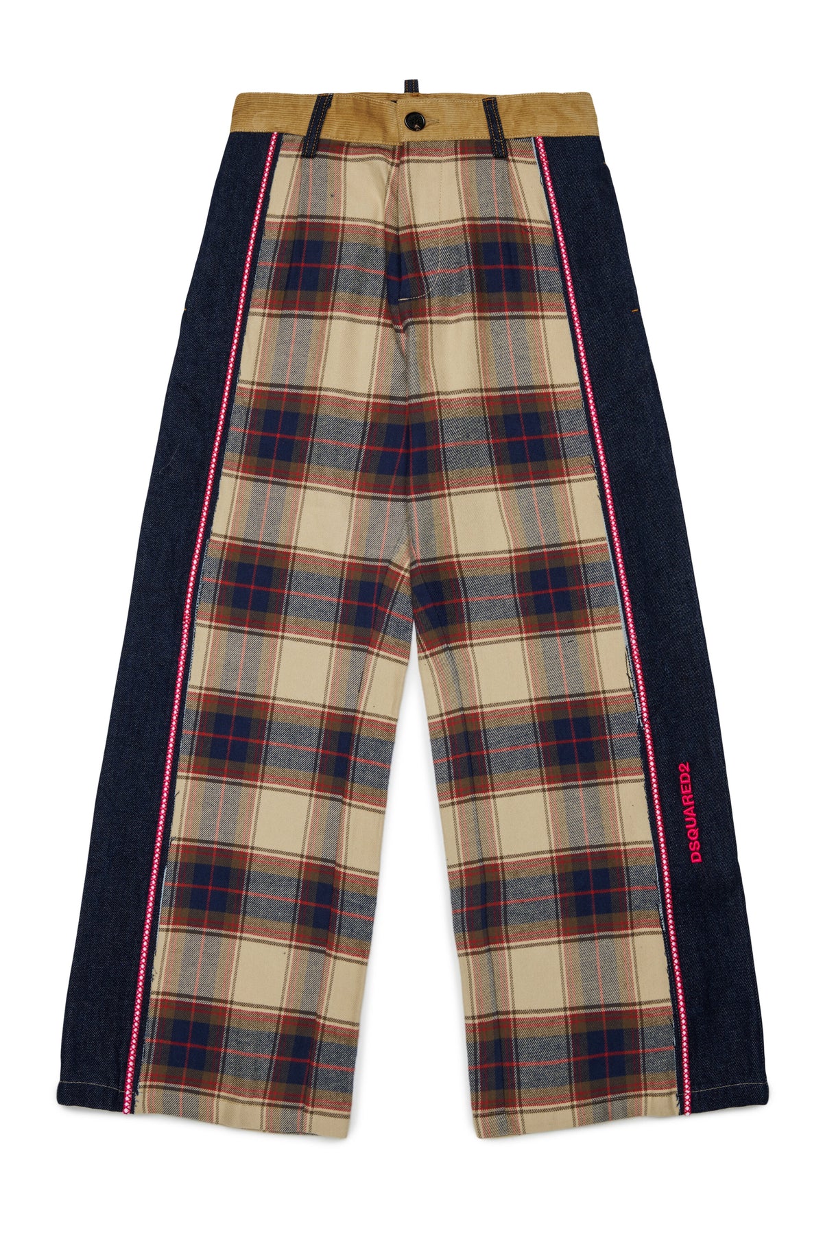 Checked pants