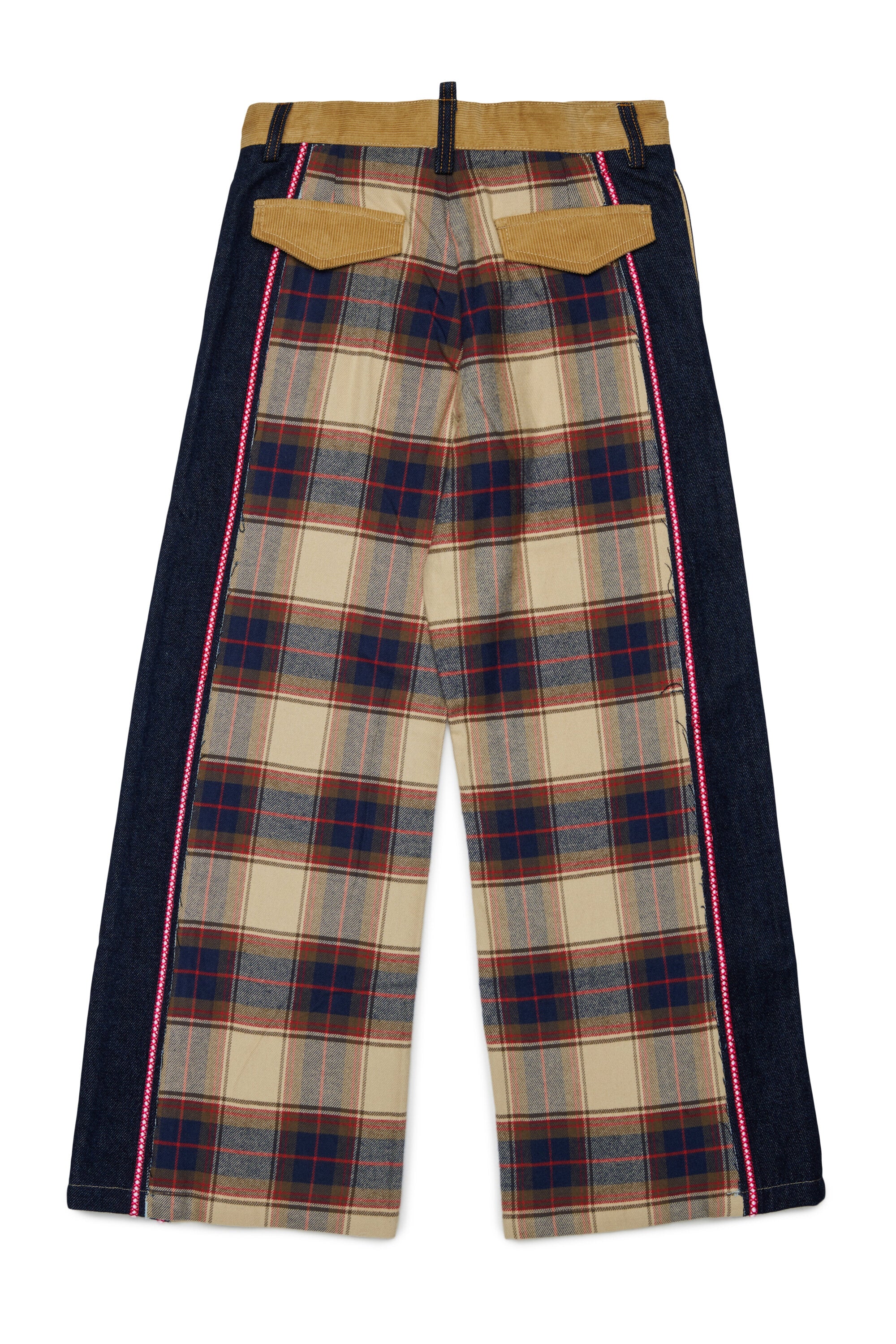 Pantalones de cuadros