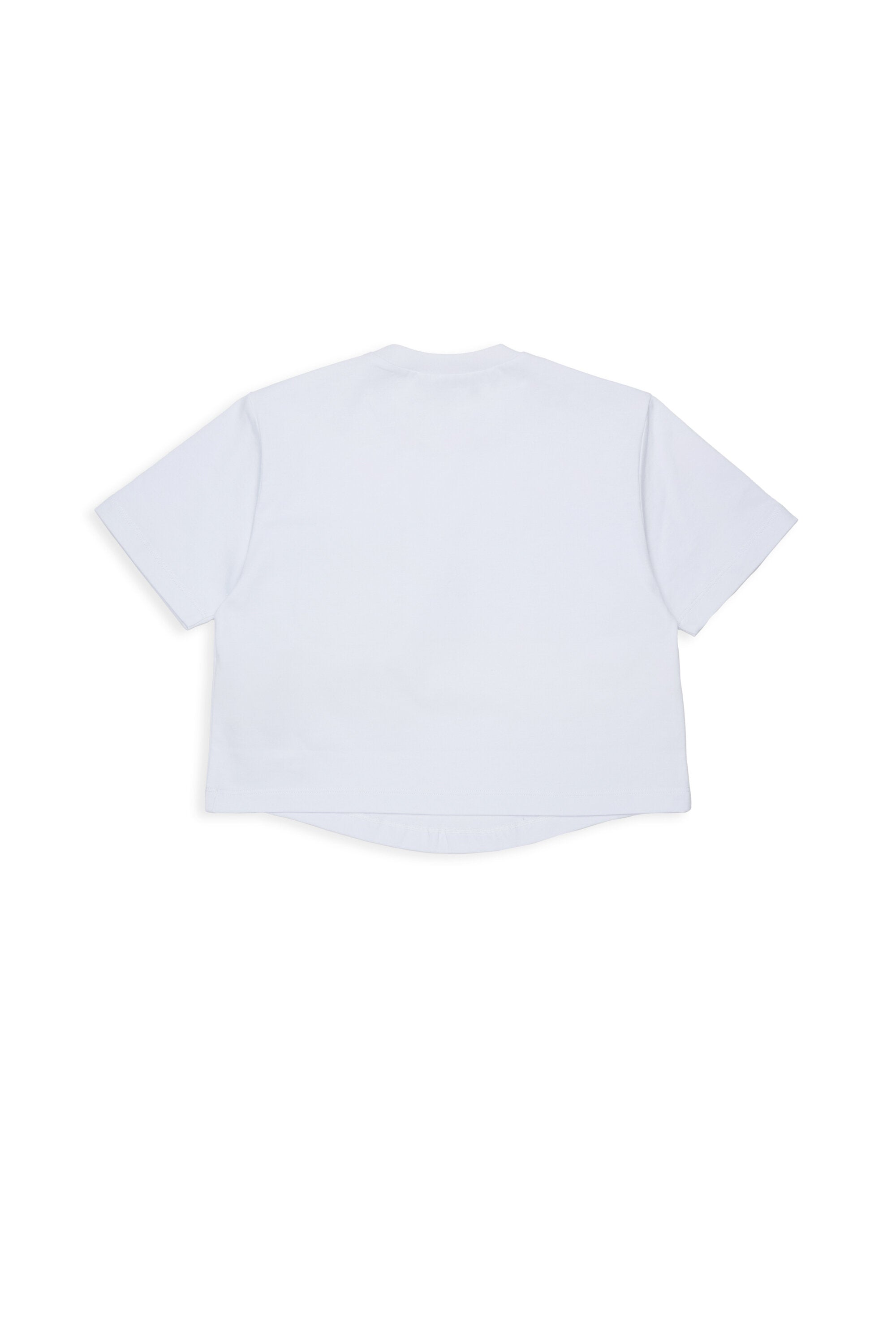 Camiseta con bolsillo de parche y logo